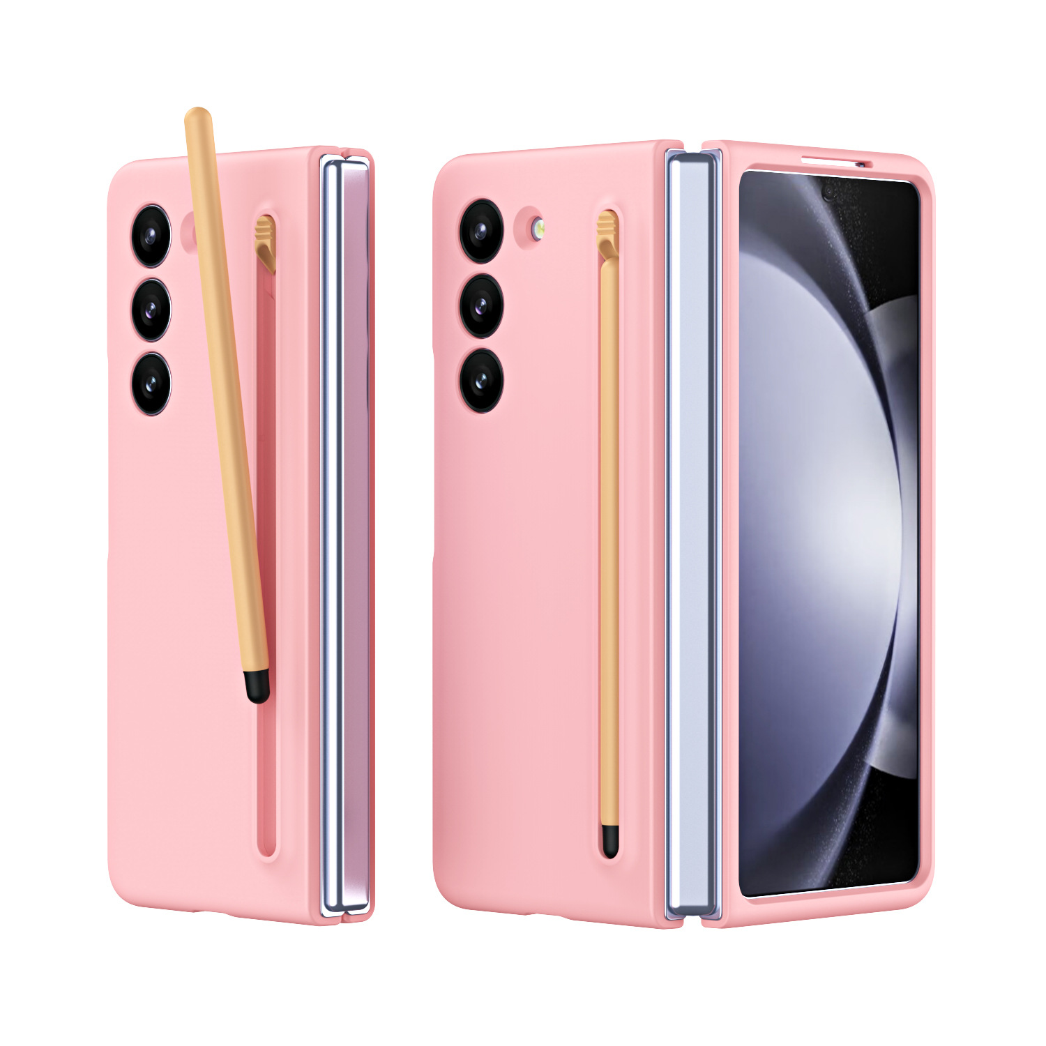 Compatible with Samsung Z Fold8/7/6 phone case W25 with pen 5/4/3 case screen protector full coverage protective case, official model