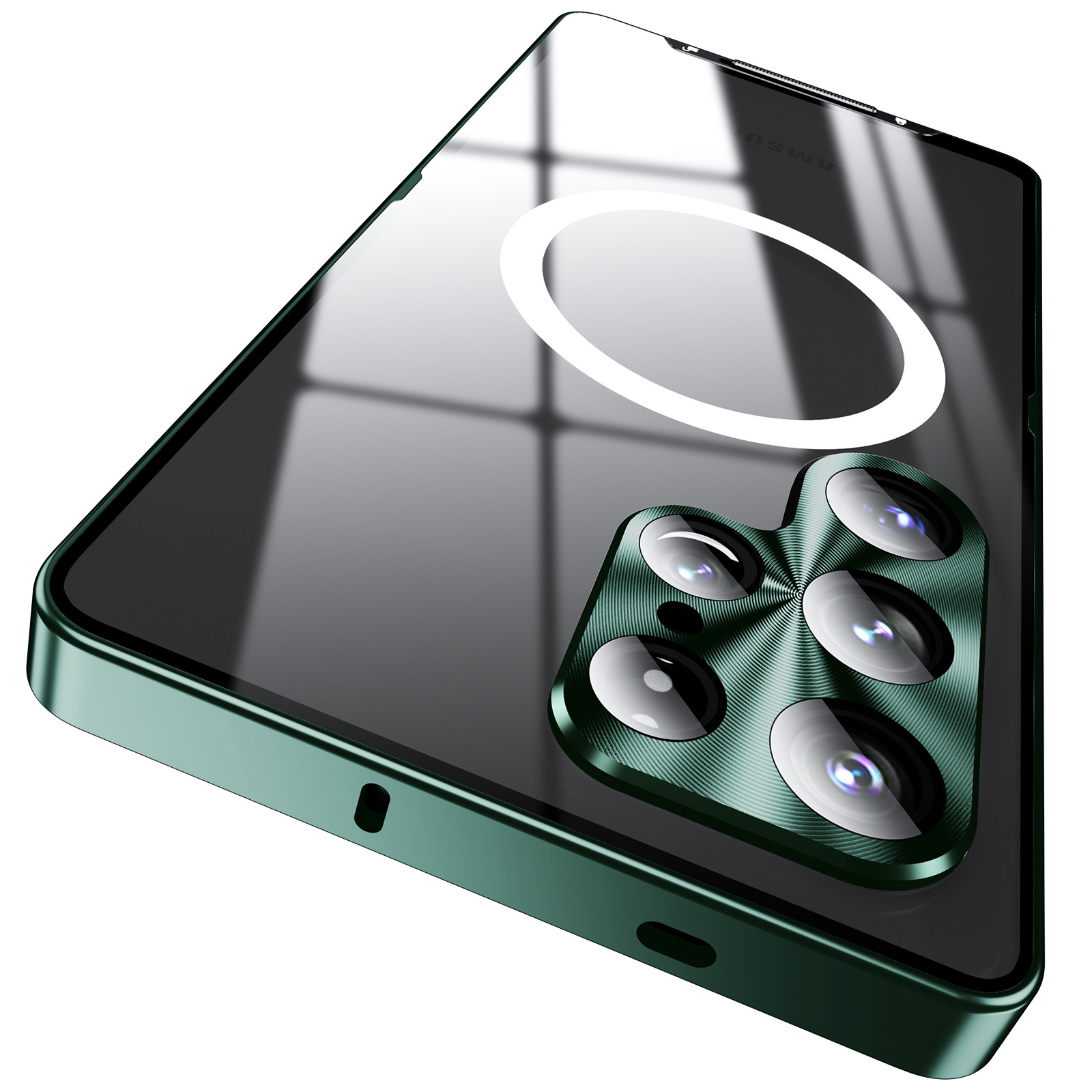 Compatible with Samsung S26/S25 Ultra phone case, S24P metal frame, Note20 acrylic back cover.