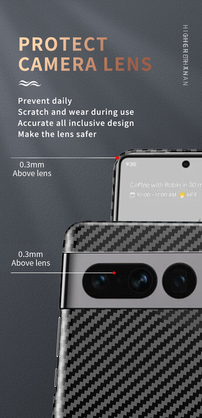 Compatible with Google Pixel 10 Pro XL phone case, 9pro fiber texture, 8A magnetic wireless charging, drop-proof protective case.