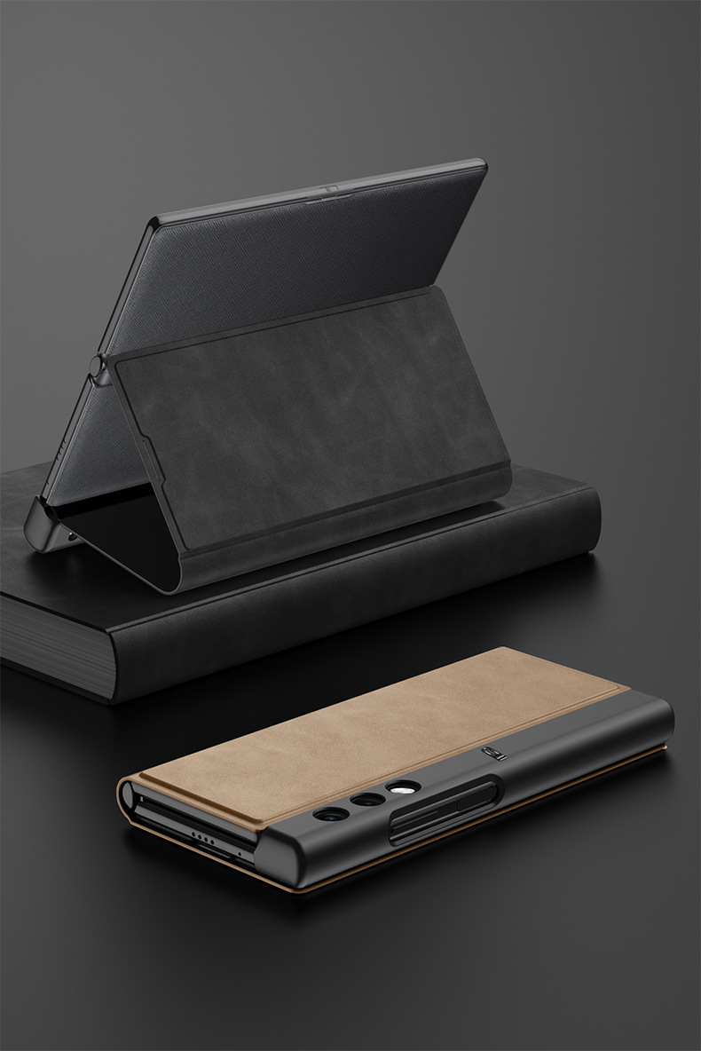 Compatible Huawei Honor V Purse phone case, frosted leather, magnetic flip stand, foldable screen full-coverage protective case