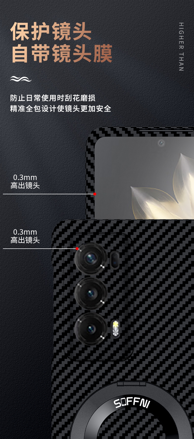 Compatible with Honor Magic V6 phone case, V5 magnetic rotating stand, V3S foldable screen carbon fiber V2 protective case