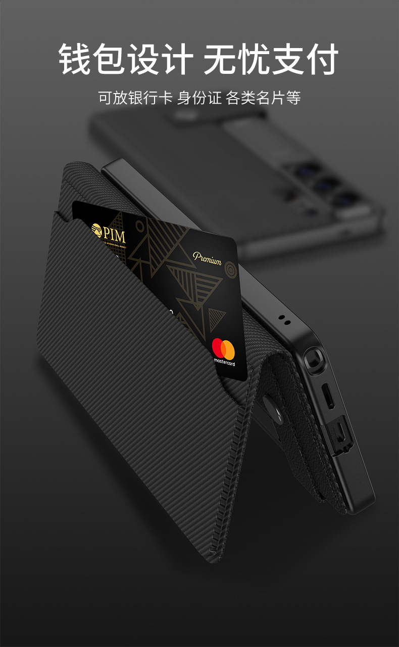 Compatible with Samsung S26/25 Ultra phone case, 24U flip case with SIM card slot, wallet style, stand, S23U protective case