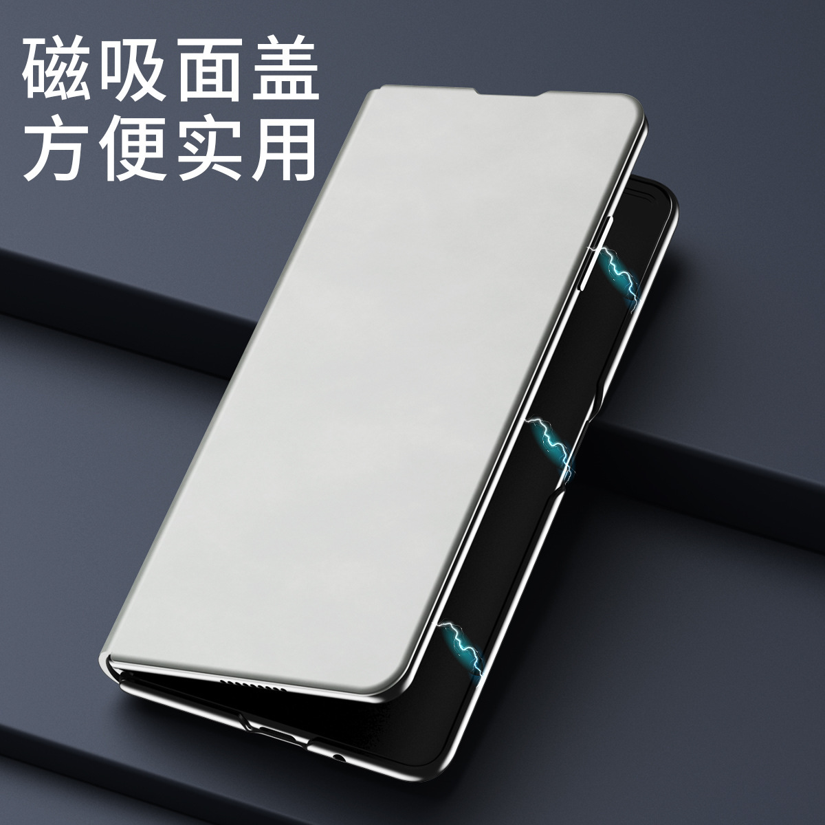 Nappa textured leather case for Honor Magic V2RSR phone, V2 business full-coverage drop-proof protective case, in stock.