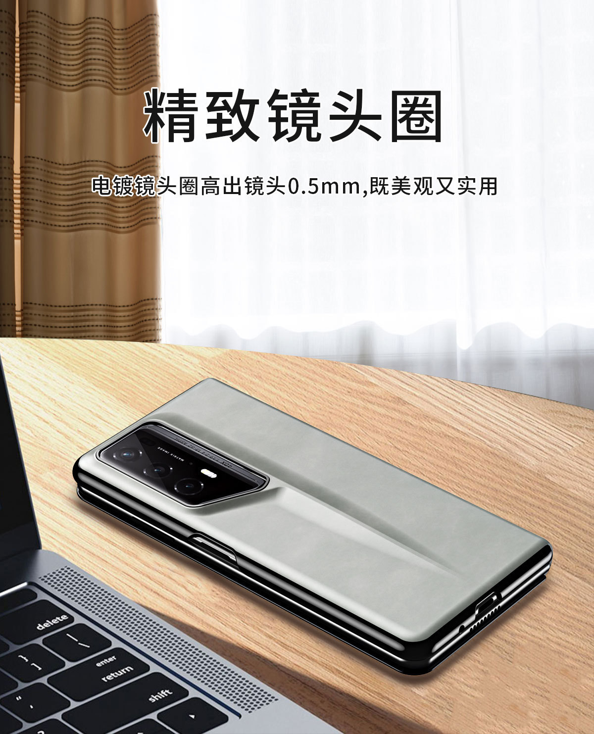 Nappa textured leather case for Honor Magic V2RSR phone, V2 business full-coverage drop-proof protective case, in stock.