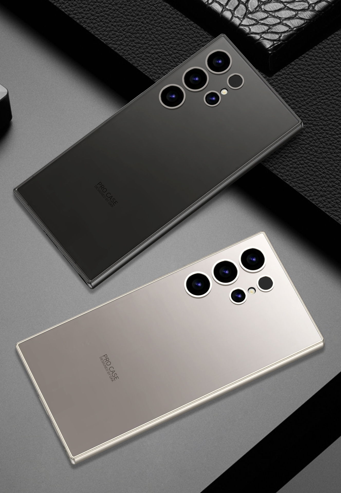 Compatible with Samsung S25/24 Ultra phone cases, AG electroplated soft edges, and S26 Ultra ultra-thin skin-feel protective cases.