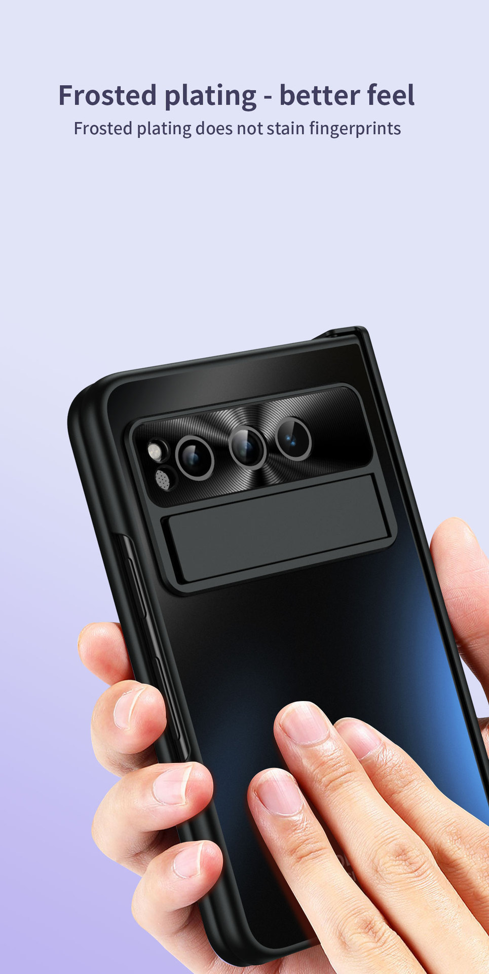 Compatible with Google Pixel Fold2 phone case, hinge, pen slot, pen case, screen protector, full coverage, drop protection, foldable screen