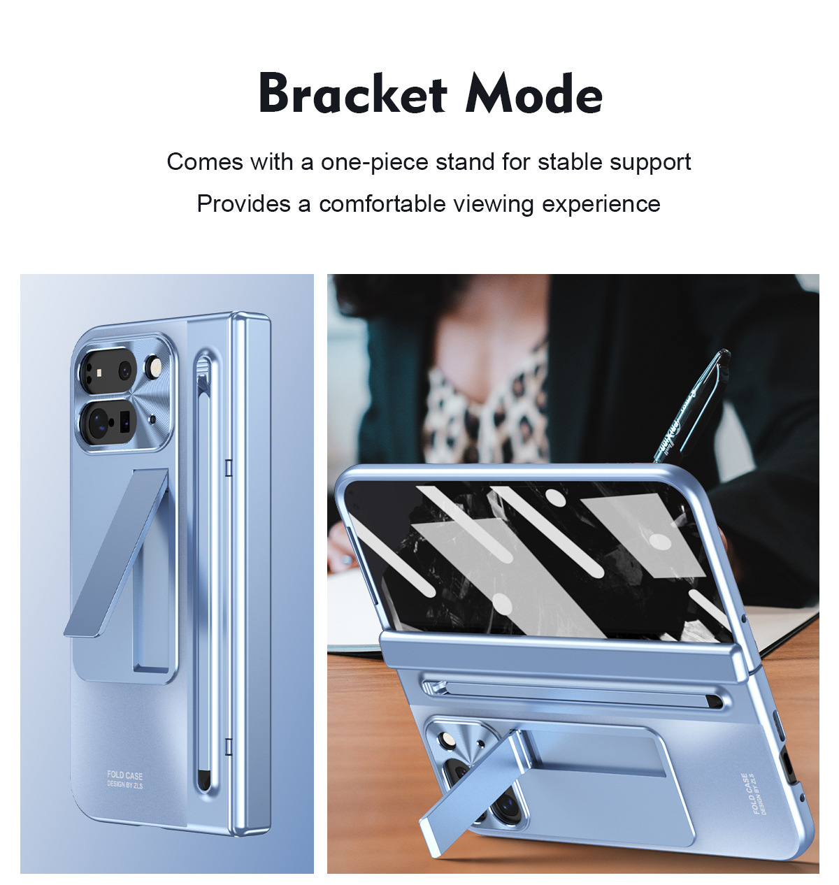 Compatible with Google Pixel 11 Fold phone case 10/9proF with pen, spring hinge, full-coverage protective case.