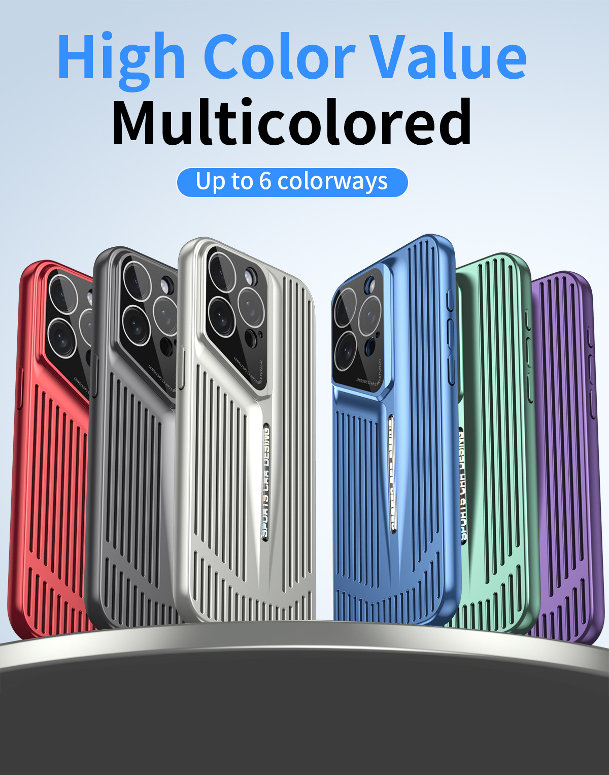 Compatible with Apple 17/16 Pro Max phone cases, 15-inch hollow heat dissipation case, 14-inch ultra-thin blade-like shockproof protective case.