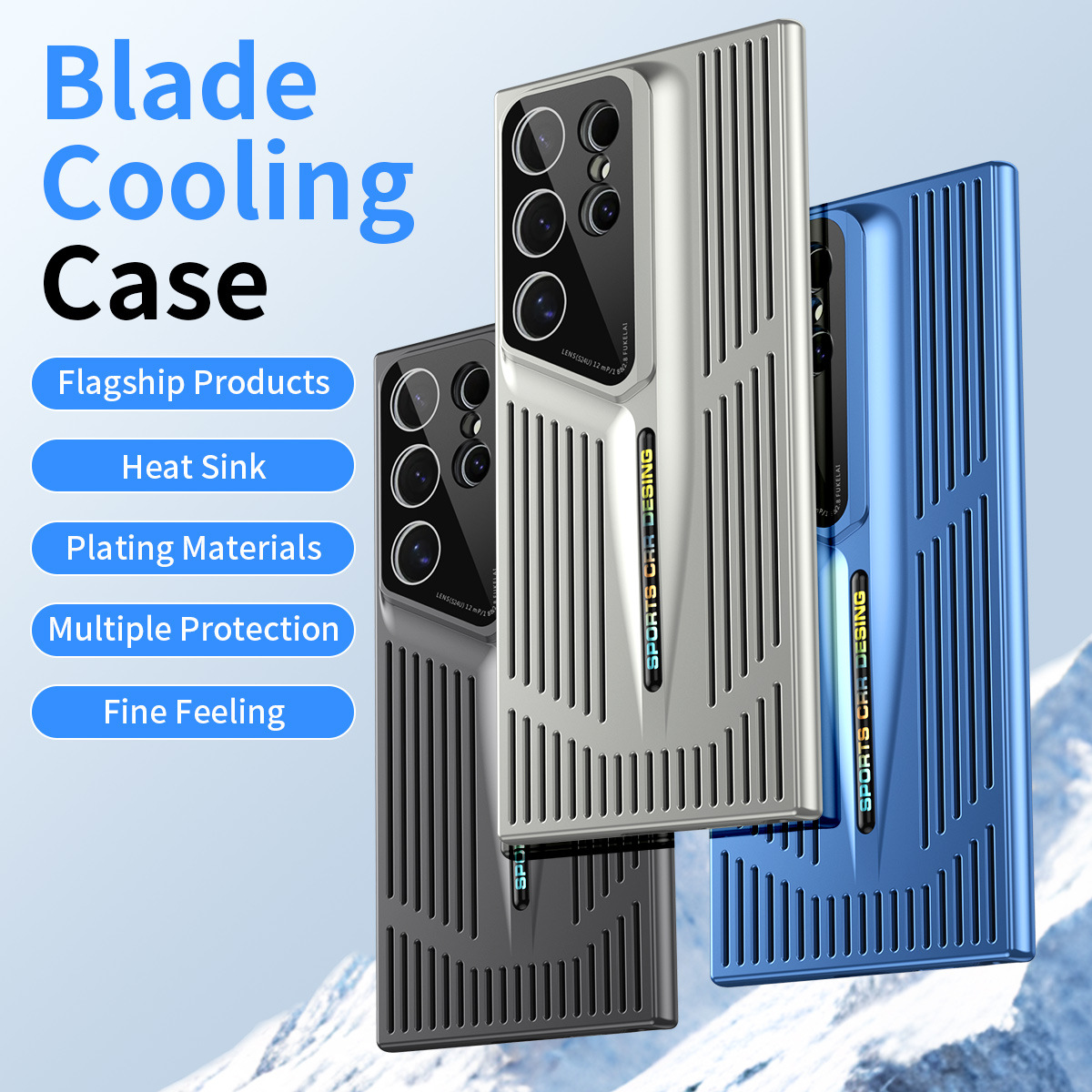 Compatible with Samsung 26 Ultra phone case S25/S24U hollow heat dissipation case S23 Plus ultra-thin drop-proof protective case