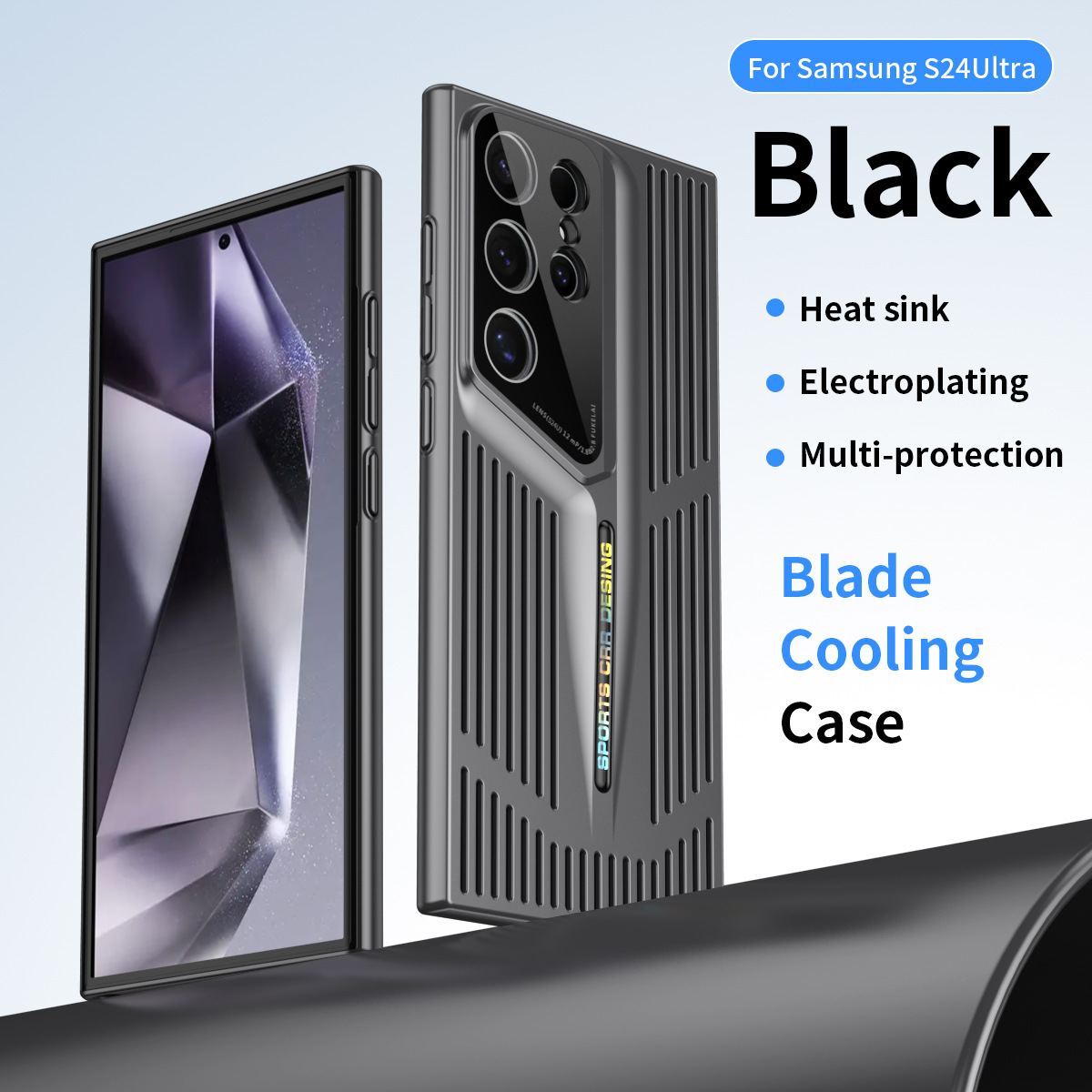 Compatible with Samsung 26 Ultra phone case S25/S24U hollow heat dissipation case S23 Plus ultra-thin drop-proof protective case
