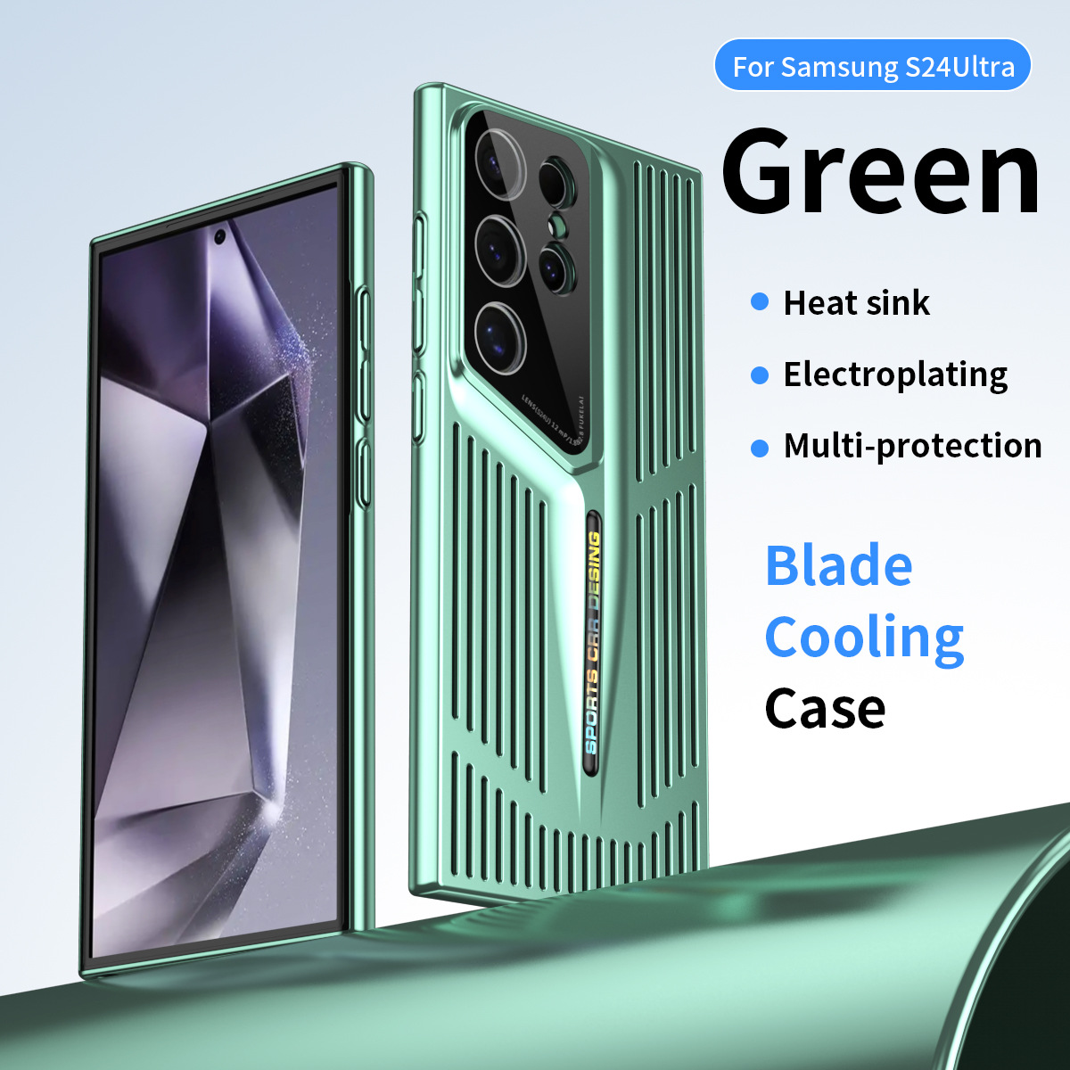 Compatible with Samsung 26 Ultra phone case S25/S24U hollow heat dissipation case S23 Plus ultra-thin drop-proof protective case