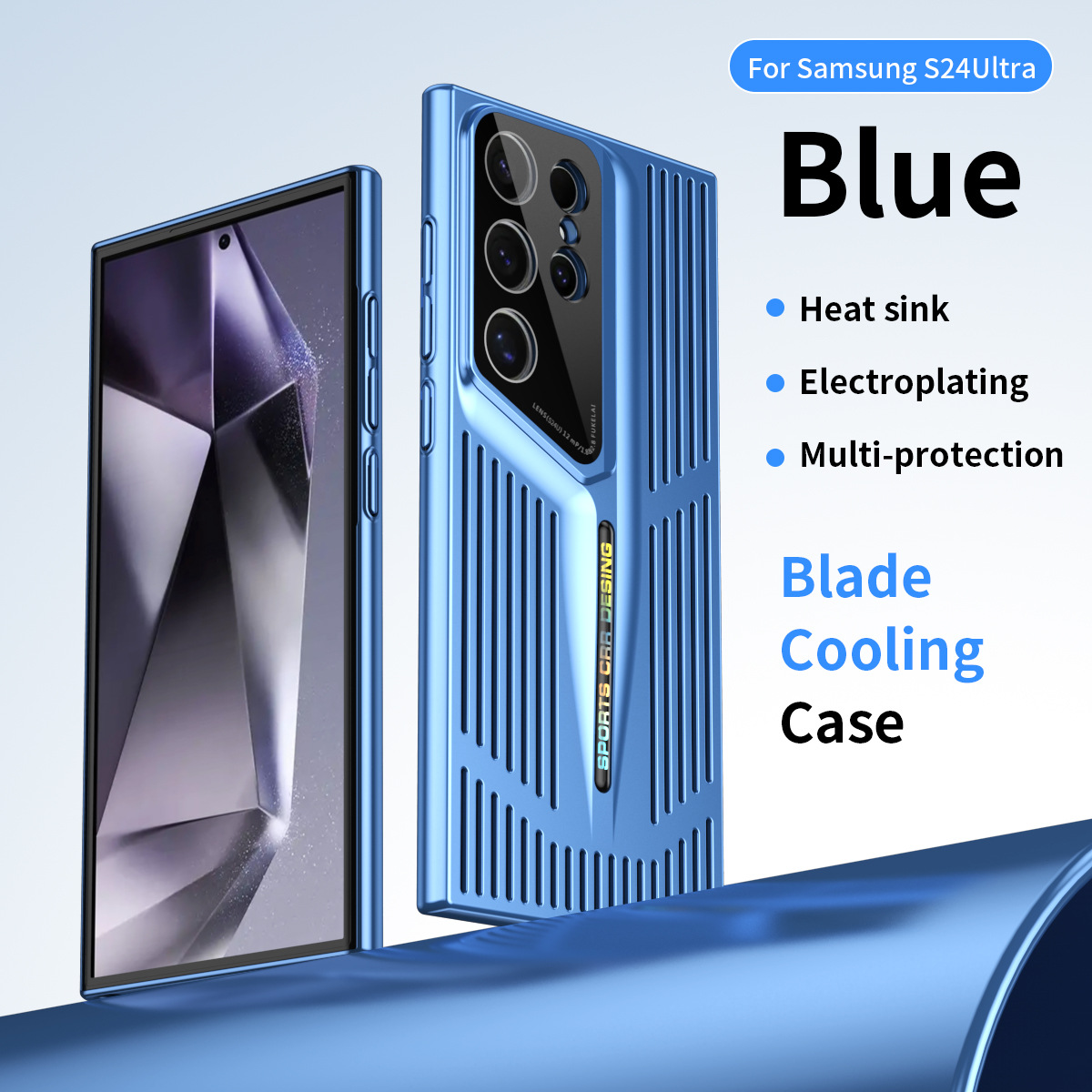 Compatible with Samsung 26 Ultra phone case S25/S24U hollow heat dissipation case S23 Plus ultra-thin drop-proof protective case