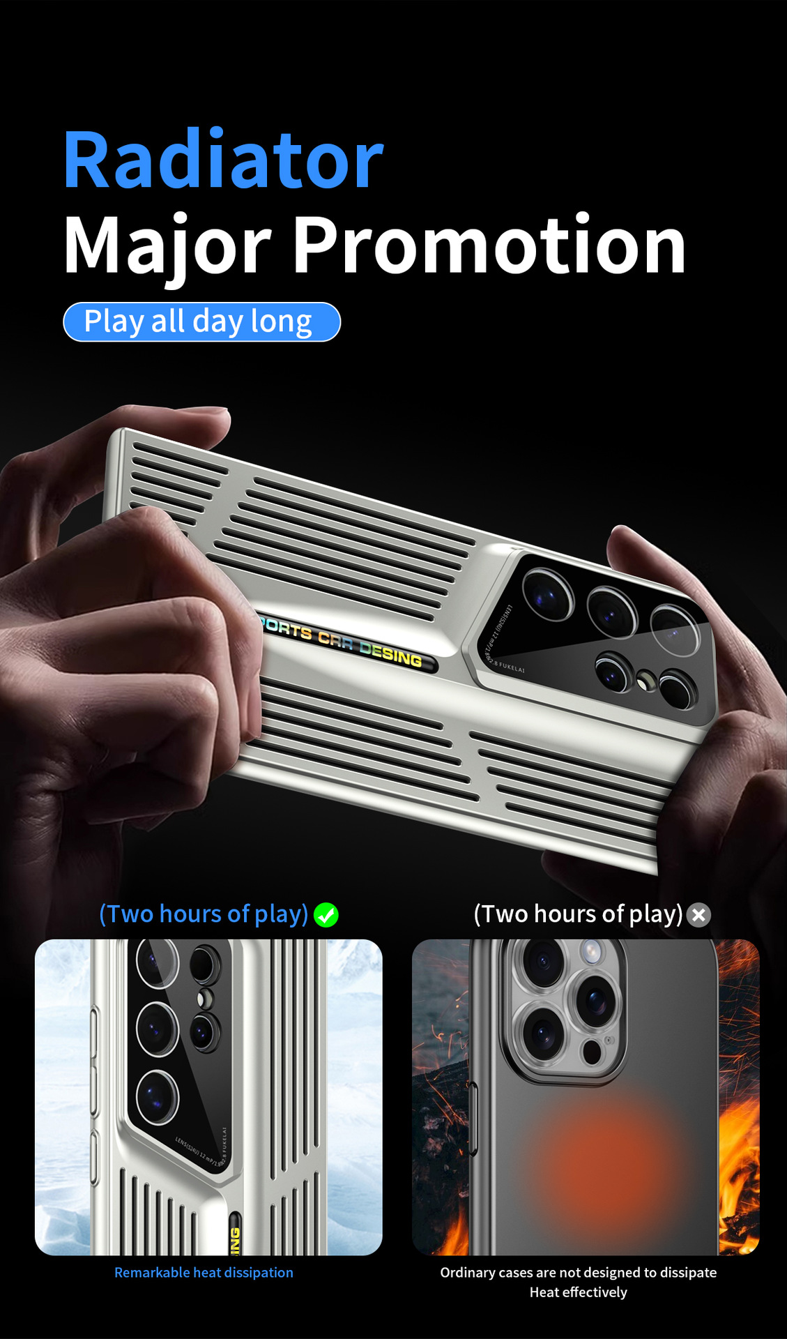 Compatible with Samsung 26 Ultra phone case S25/S24U hollow heat dissipation case S23 Plus ultra-thin drop-proof protective case