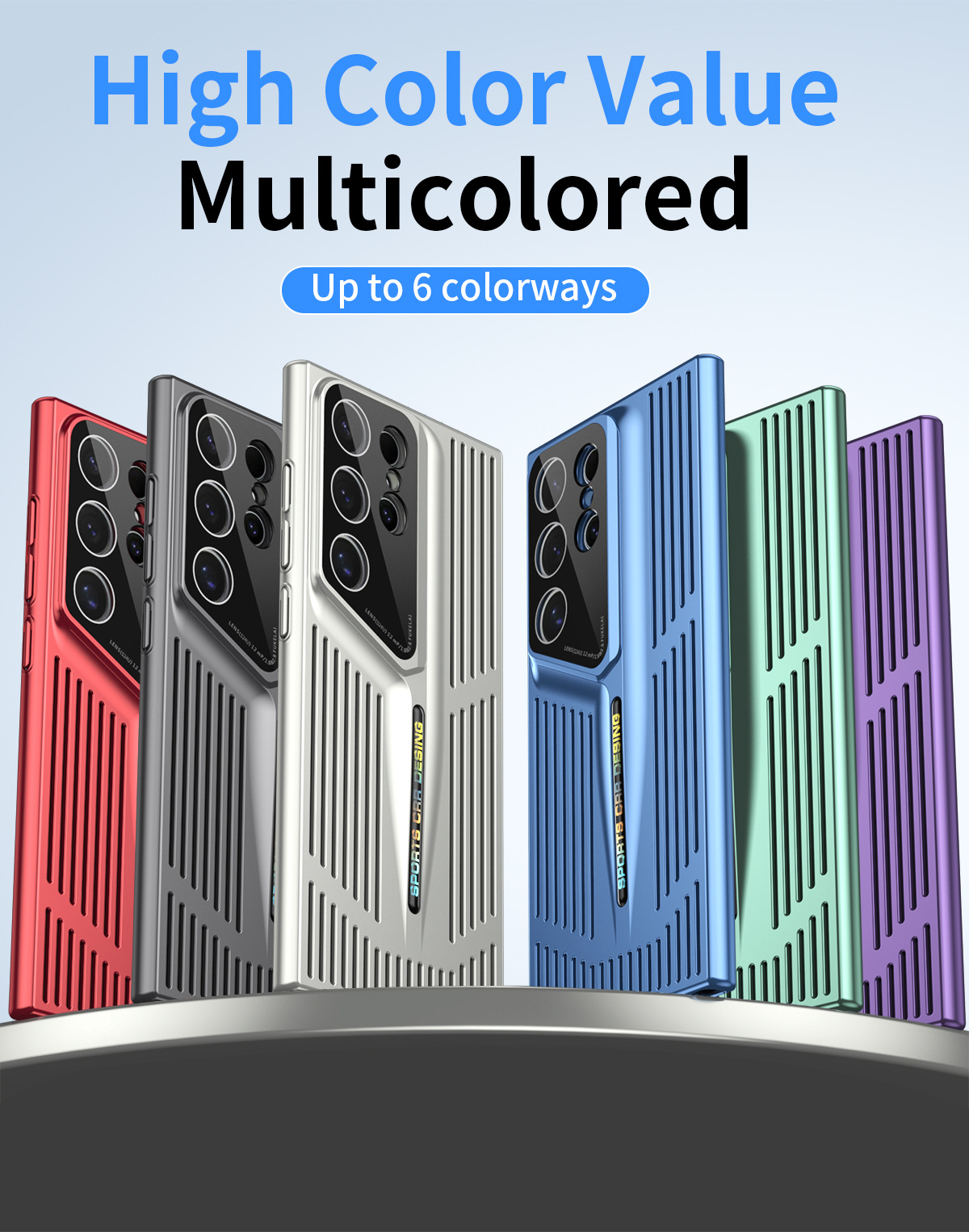Compatible with Samsung 26 Ultra phone case S25/S24U hollow heat dissipation case S23 Plus ultra-thin drop-proof protective case