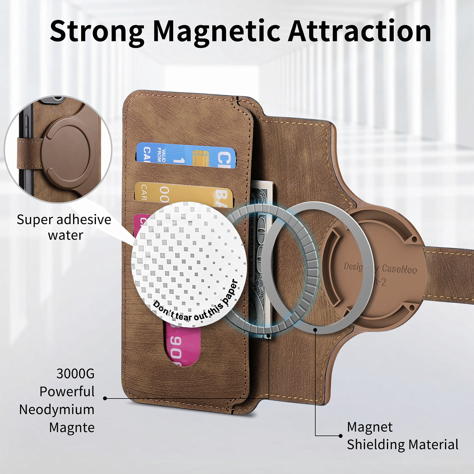 Compatible with Samsung S26U/25Ultra phone case A57 magnetic 2-in-1 S24P detachable cover A36 protective case