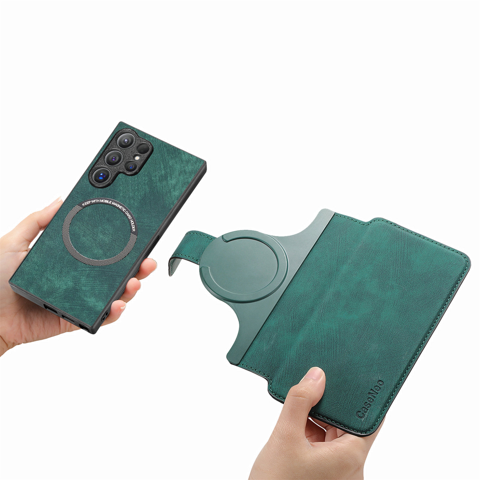 Compatible with Samsung S26U/25Ultra phone case A57 magnetic 2-in-1 S24P detachable cover A36 protective case