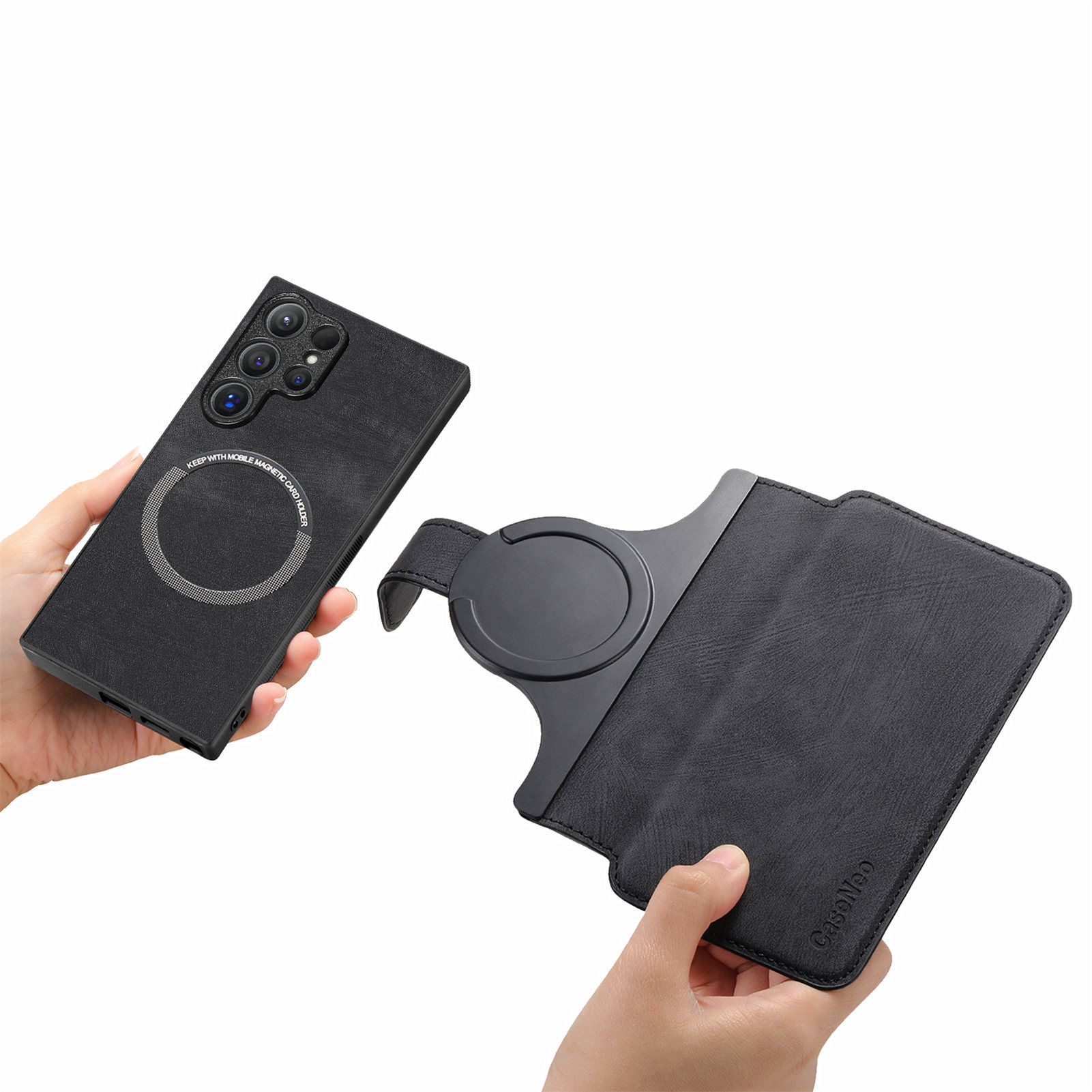 Compatible with Samsung S26U/25Ultra phone case A57 magnetic 2-in-1 S24P detachable cover A36 protective case