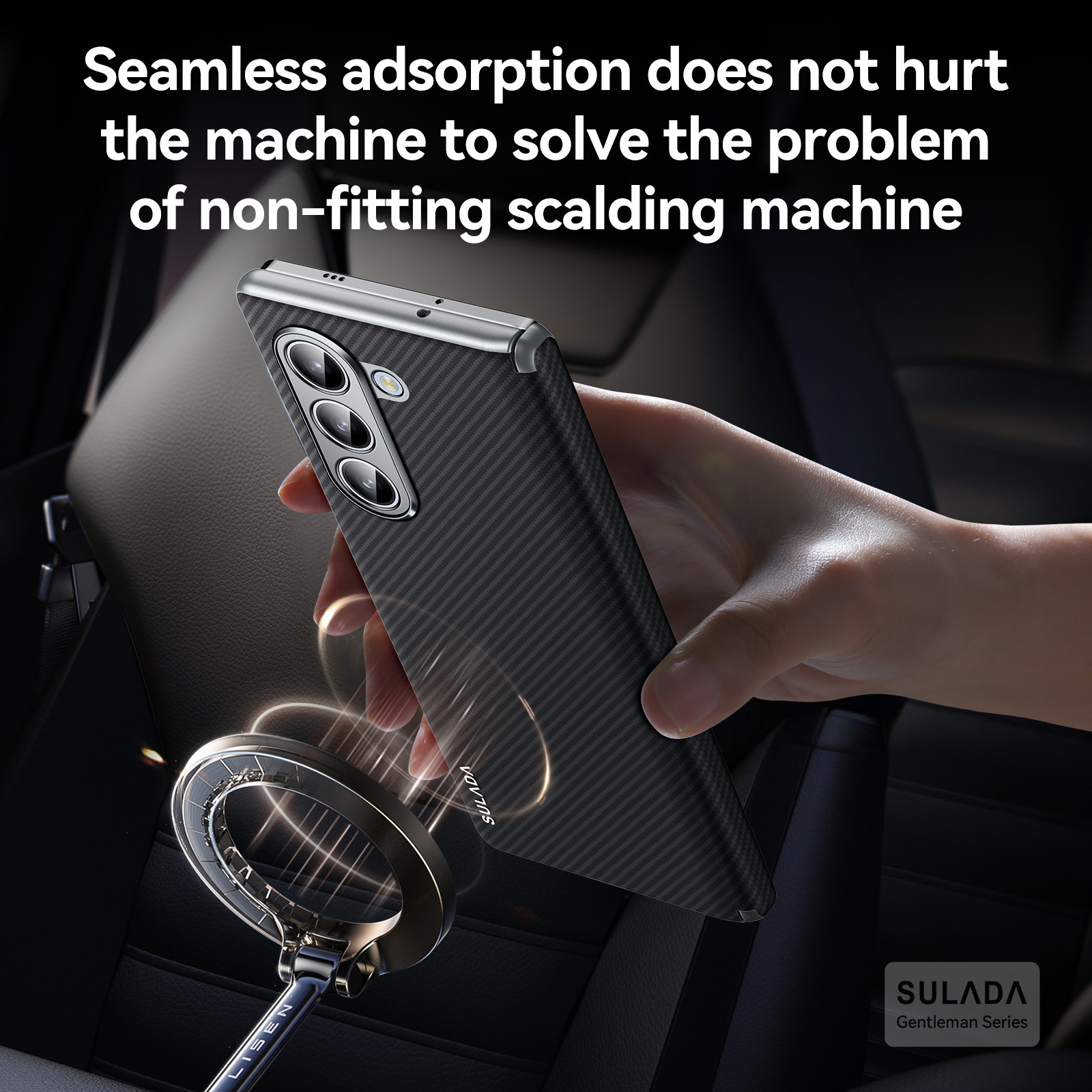 Compatible with Samsung Z Fold8 Ultra phone case 7/6 with built-in magnetic 5/4 hinge protection back cover W23
