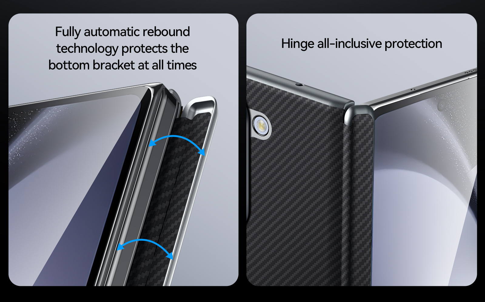 Compatible with Samsung Z Fold8 Ultra phone case 7/6 with built-in magnetic 5/4 hinge protection back cover W23