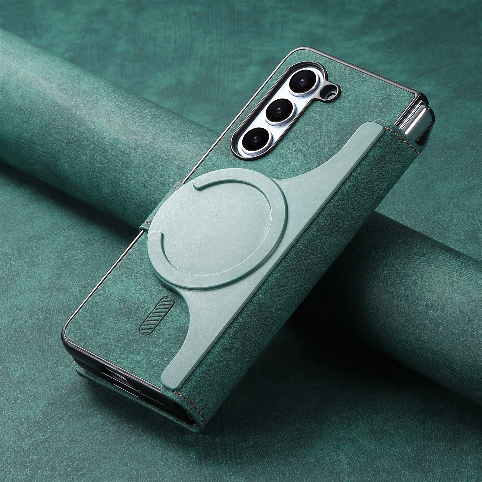 Compatible with Samsung Z Fold8U phone case 7/6/5 magnetic 2-in-1 flip cover with SIM card slot 4/3 drop protection case