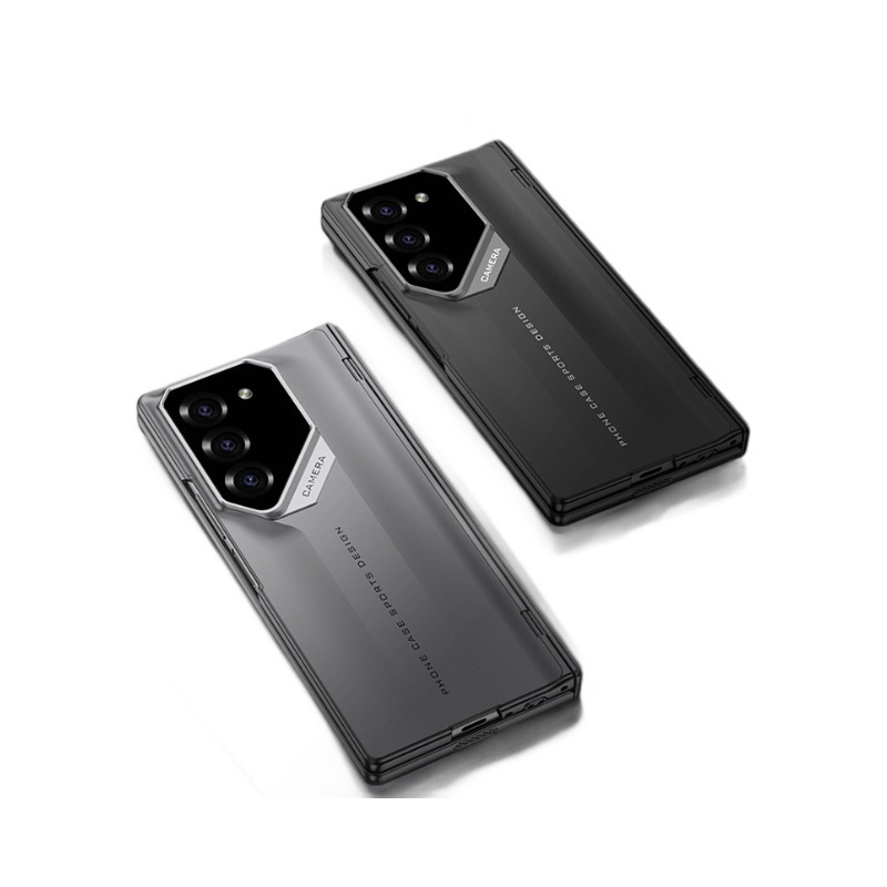 Compatible with Samsung Z Fold7/6 phone case, 5/4 magnetic hinge, supercar-style full-coverage drop-proof folding protective case.