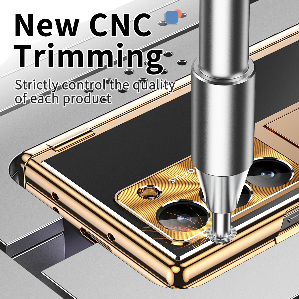 Compatible with Samsung Z Fold8/7/6 phone cases, aluminum alloy dual-hinge pen slot S Pen pen folding screen protective case