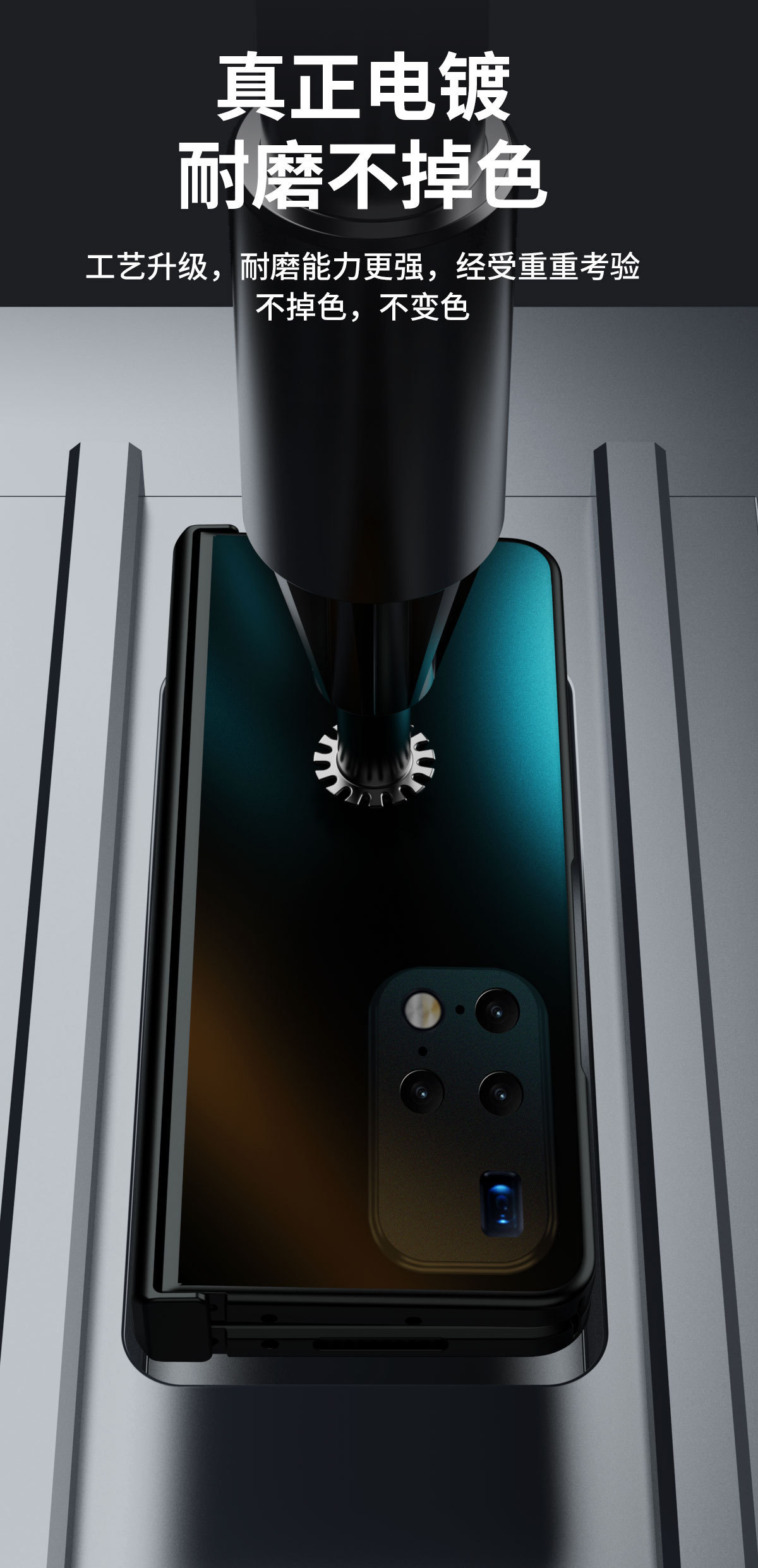 Compatible Huawei MATE X2 phone case, solid color, electroplated hinge, foldable screen, anti-fingerprint, full-coverage, drop-proof protective case.