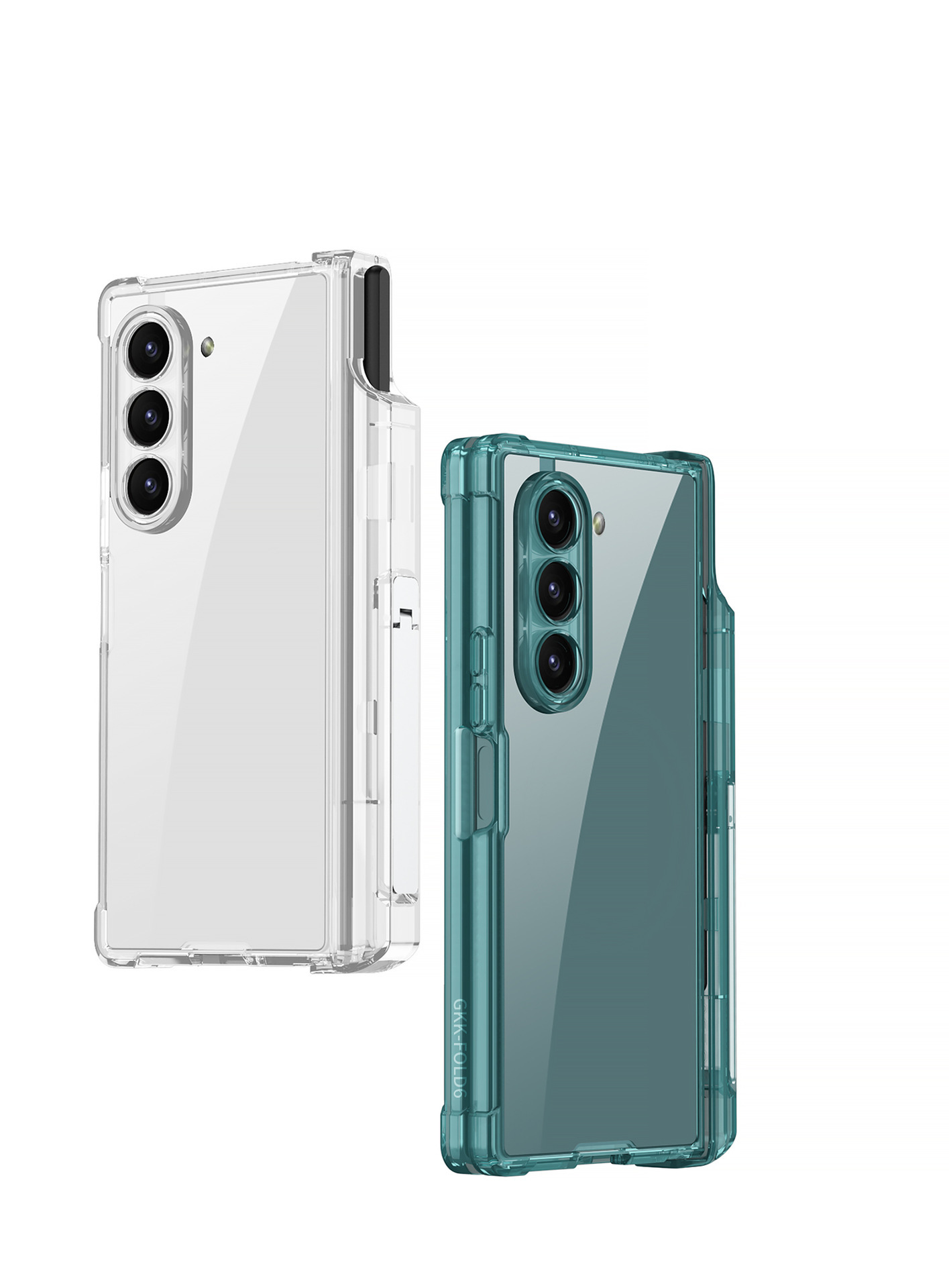 Compatible with Samsung Z Fold8U phone case, 7/6/5 hinge stand, pen case, wireless inflatable case, protective film.