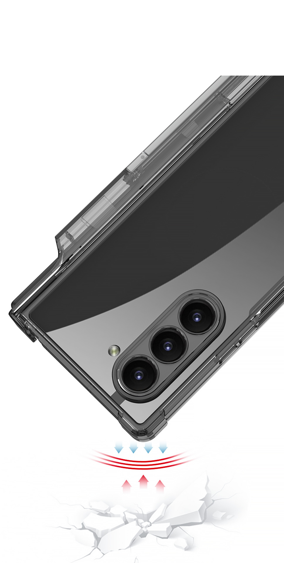 Compatible with Samsung Z Fold8U phone case, 7/6/5 hinge stand, pen case, wireless inflatable case, protective film.