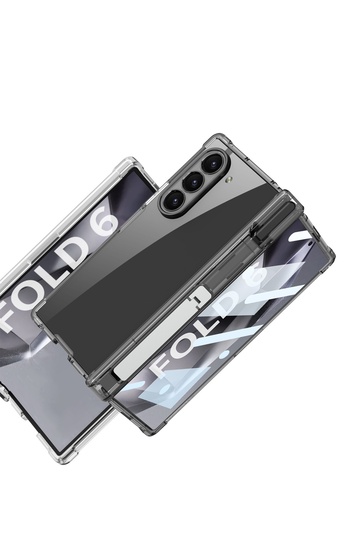 Compatible with Samsung Z Fold8U phone case, 7/6/5 hinge stand, pen case, wireless inflatable case, protective film.