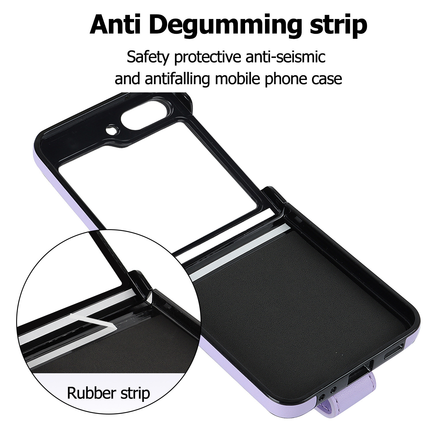 Compatible with Samsung ZFlip 7/6/5 phone cases, 4/3 vegan leather diamond pattern, Huawei/OPPO wrist strap folding protective case