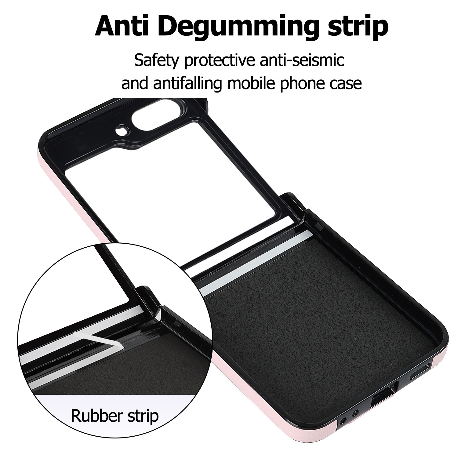 Compatible with Samsung ZFlip 7/6/5 phone cases, 4/3 vegan leather diamond pattern, Huawei/OPPO wrist strap folding protective case
