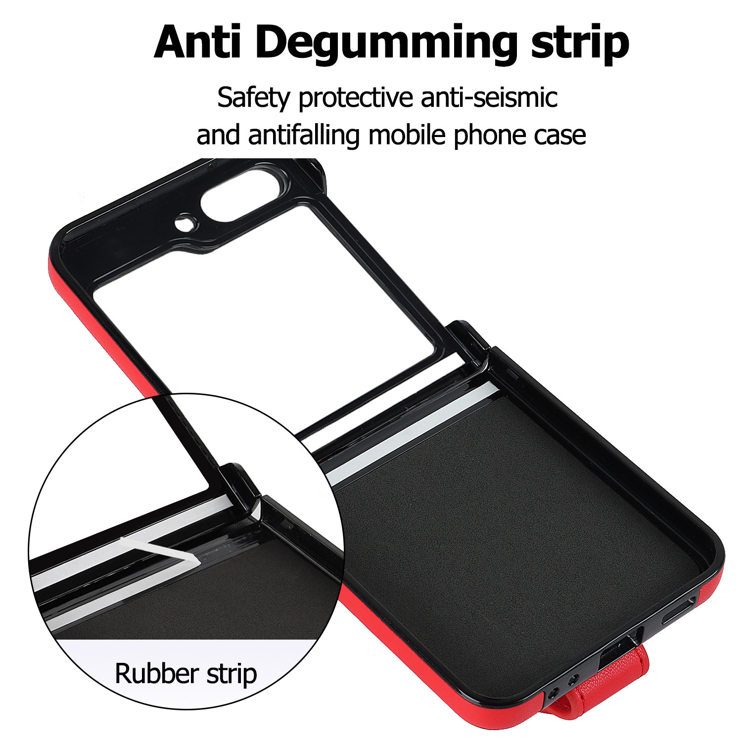 Compatible with Samsung ZFlip 7/6/5 phone cases, 4/3 vegan leather diamond pattern, Huawei/OPPO wrist strap folding protective case