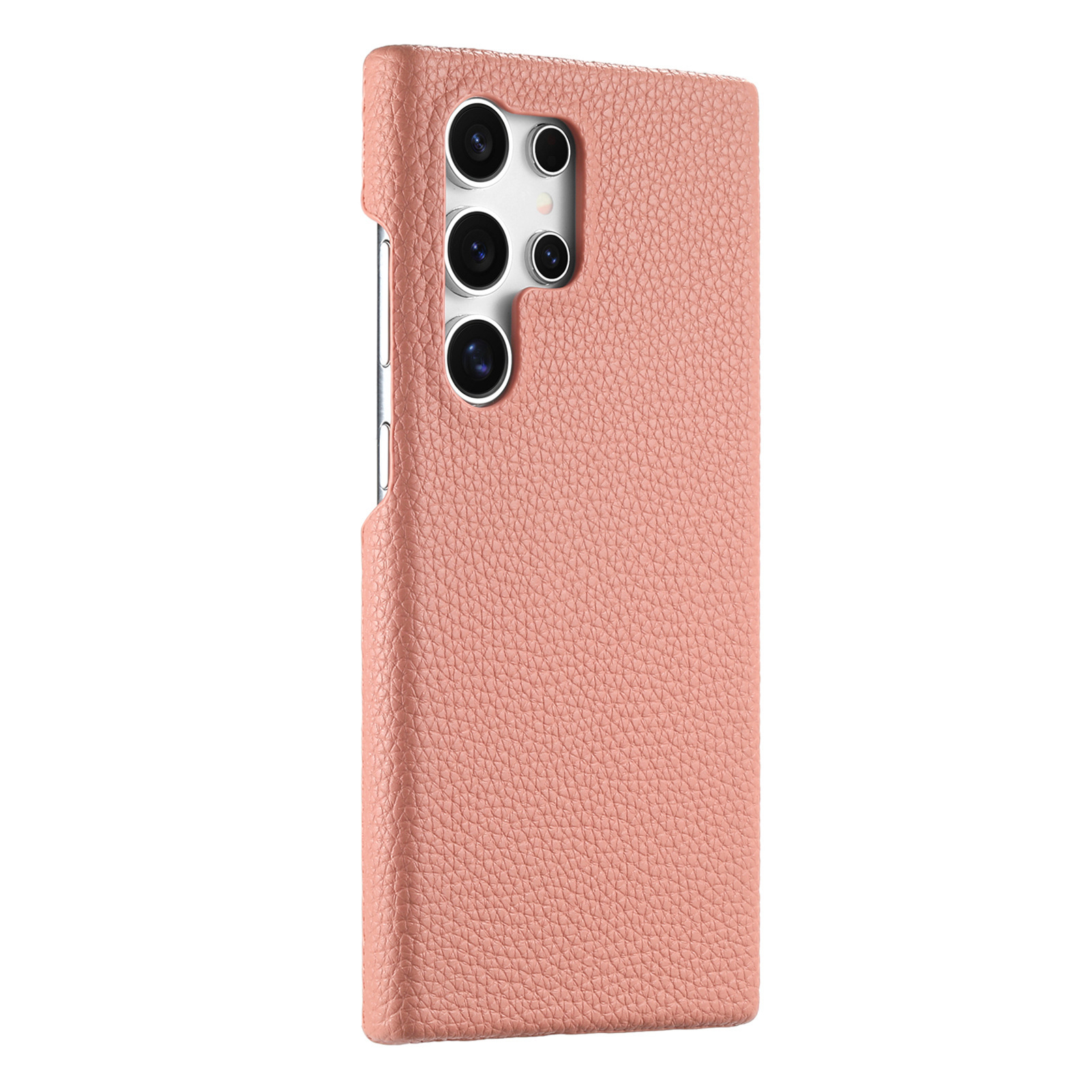Compatible with Samsung S26/25 Ultra phone case A17 lychee leather texture S24P ultra-thin A57 shockproof protective case A35
