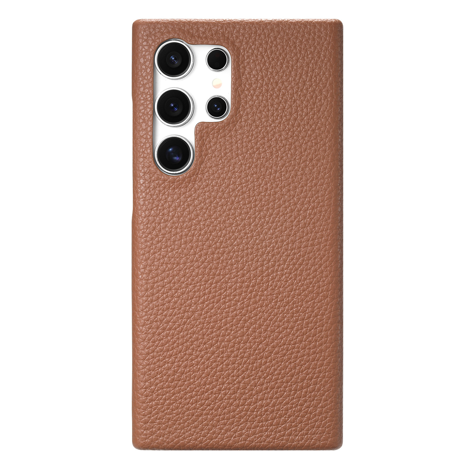Compatible with Samsung S26/25 Ultra phone case A17 lychee leather texture S24P ultra-thin A57 shockproof protective case A35