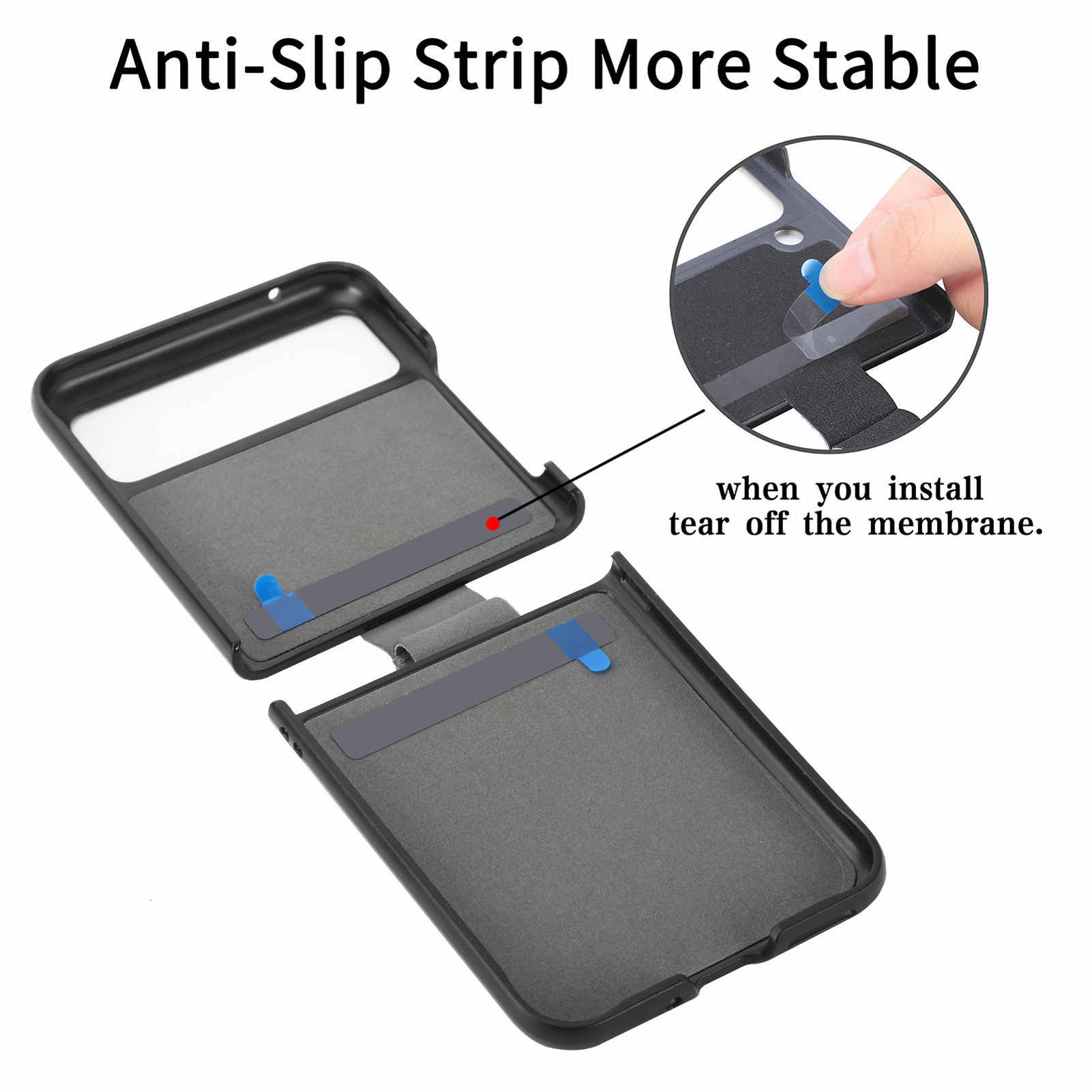Motorola Razr70 phone case 60 Ultra with pebbled texture, 50U folding screen protective case