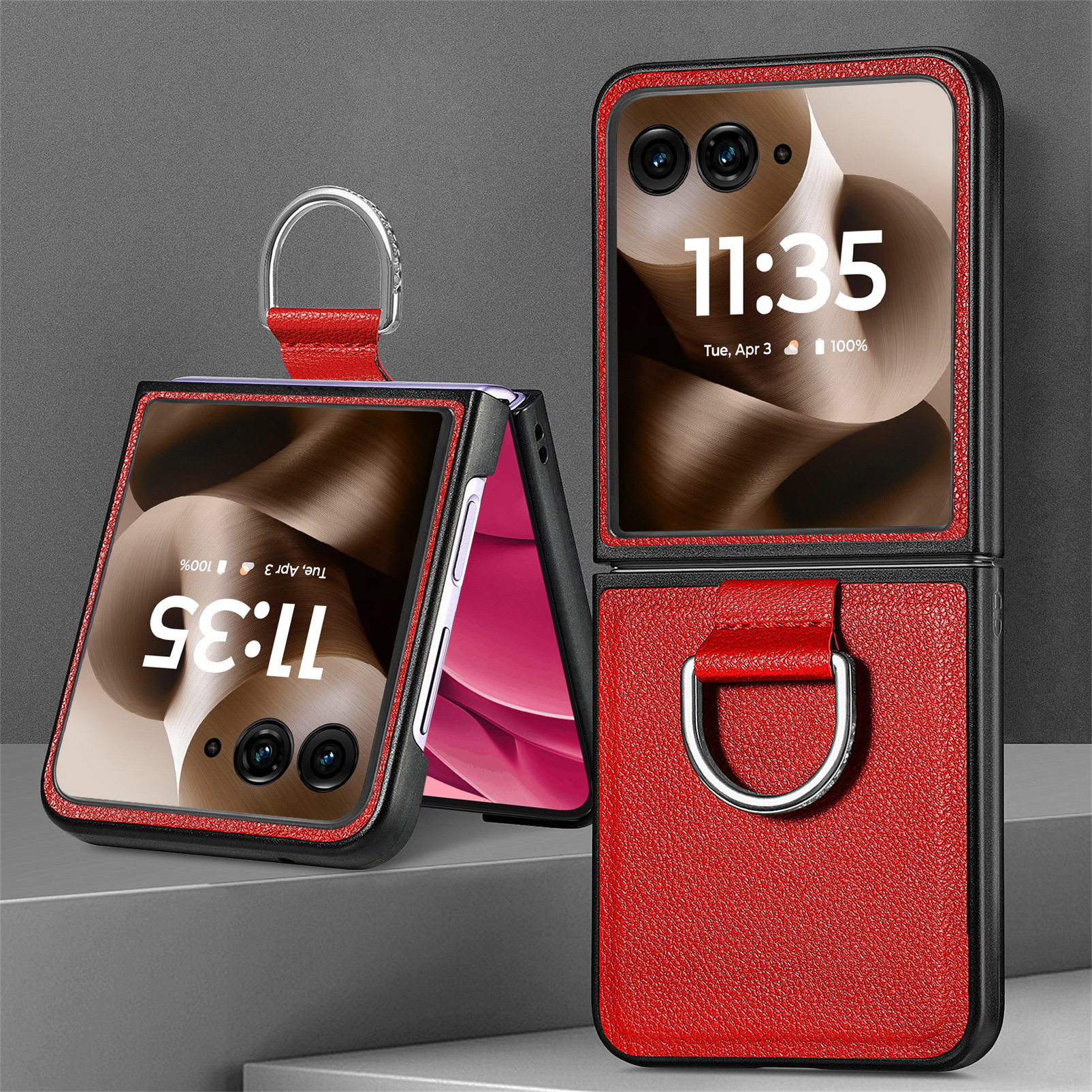 Motorola Razr70 phone case 60 Ultra with pebbled texture, 50U folding screen protective case