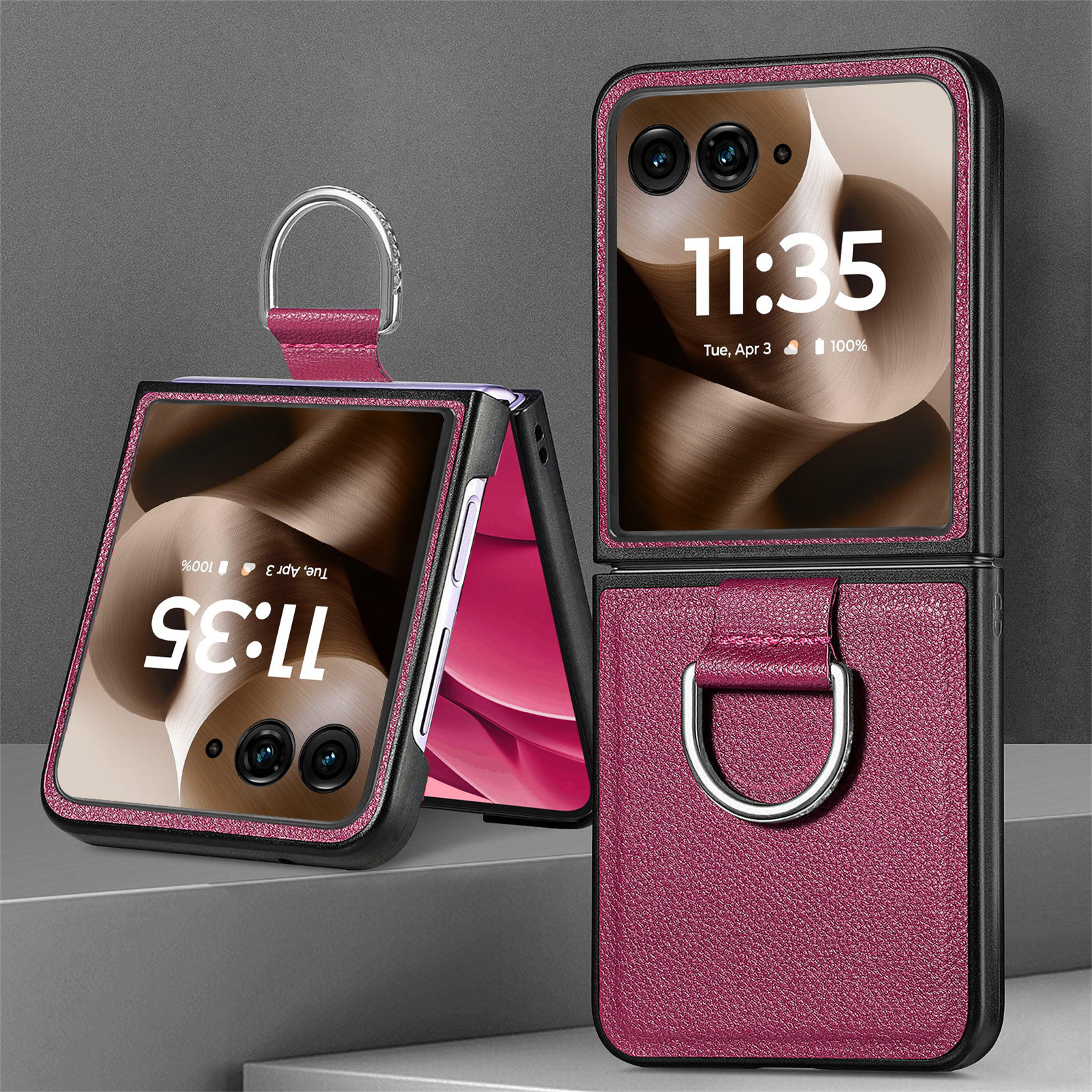 Motorola Razr70 phone case 60 Ultra with pebbled texture, 50U folding screen protective case