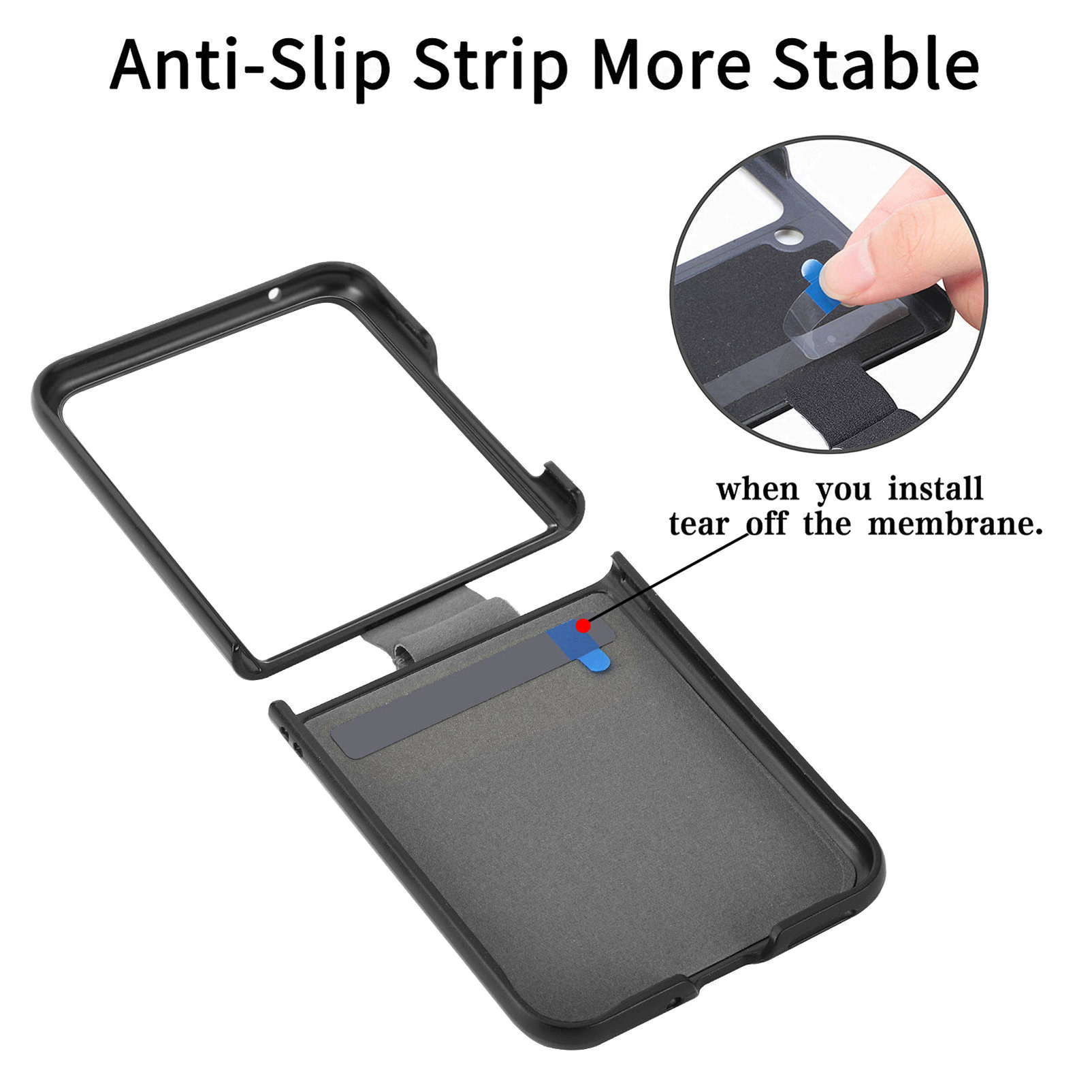 Motorola Razr70 phone case 60 Ultra with pebbled texture, 50U folding screen protective case