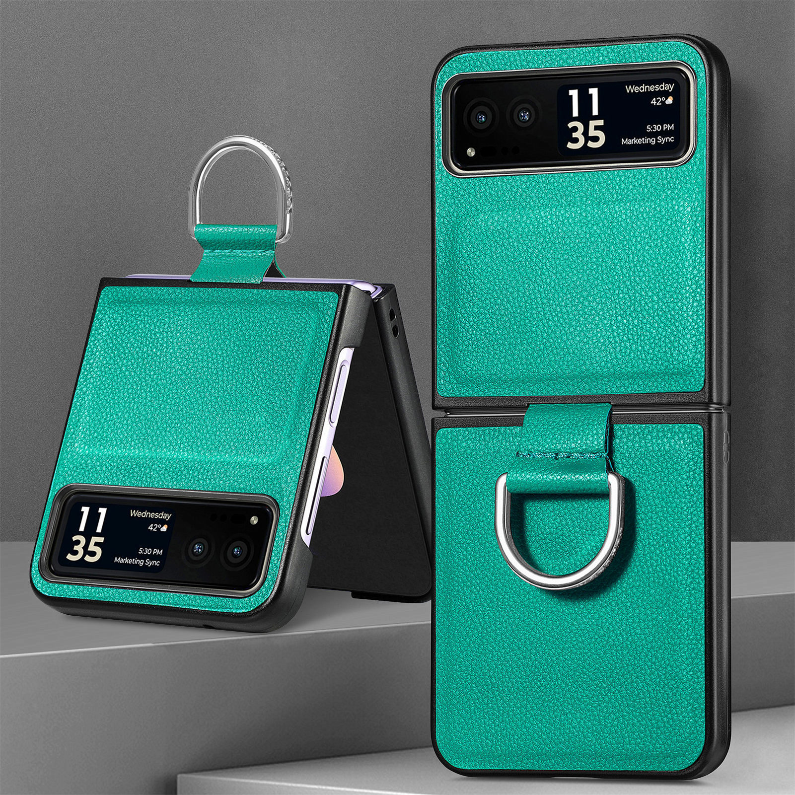 Motorola Razr70 phone case 60 Ultra with pebbled texture, 50U folding screen protective case