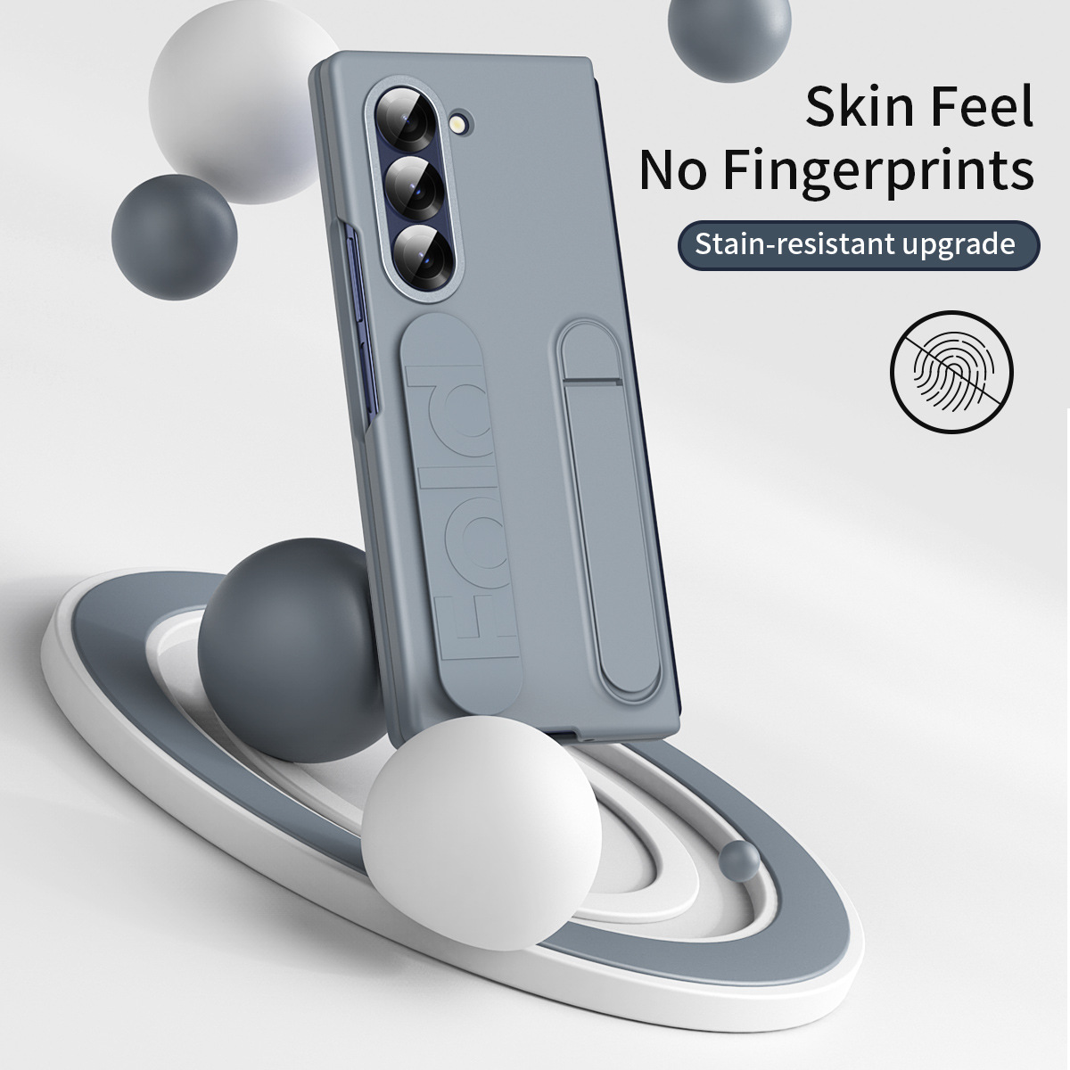 Compatible with Samsung Z Fold8/7 phone case, 6/5 wrist strap, stand, W25 case, screen protector, 4/3 folding screen, drop-proof protective case