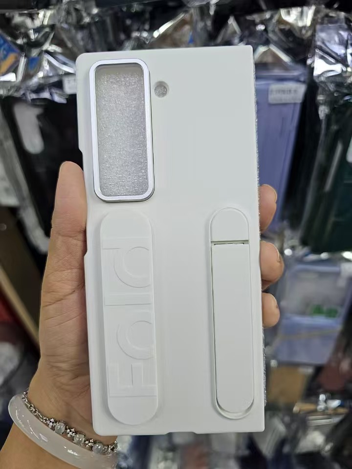 Compatible with Samsung Z Fold8/7 phone case, 6/5 wrist strap, stand, W25 case, screen protector, 4/3 folding screen, drop-proof protective case