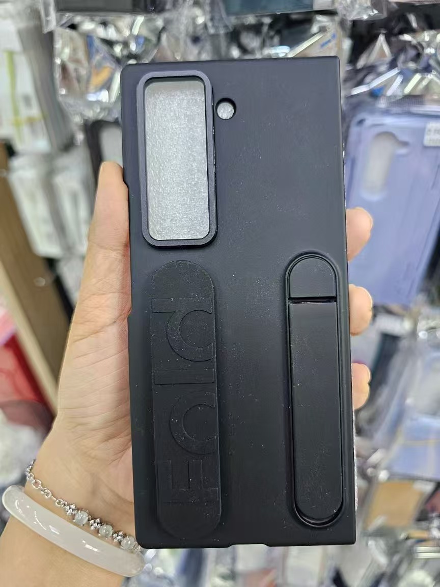 Compatible with Samsung Z Fold8/7 phone case, 6/5 wrist strap, stand, W25 case, screen protector, 4/3 folding screen, drop-proof protective case