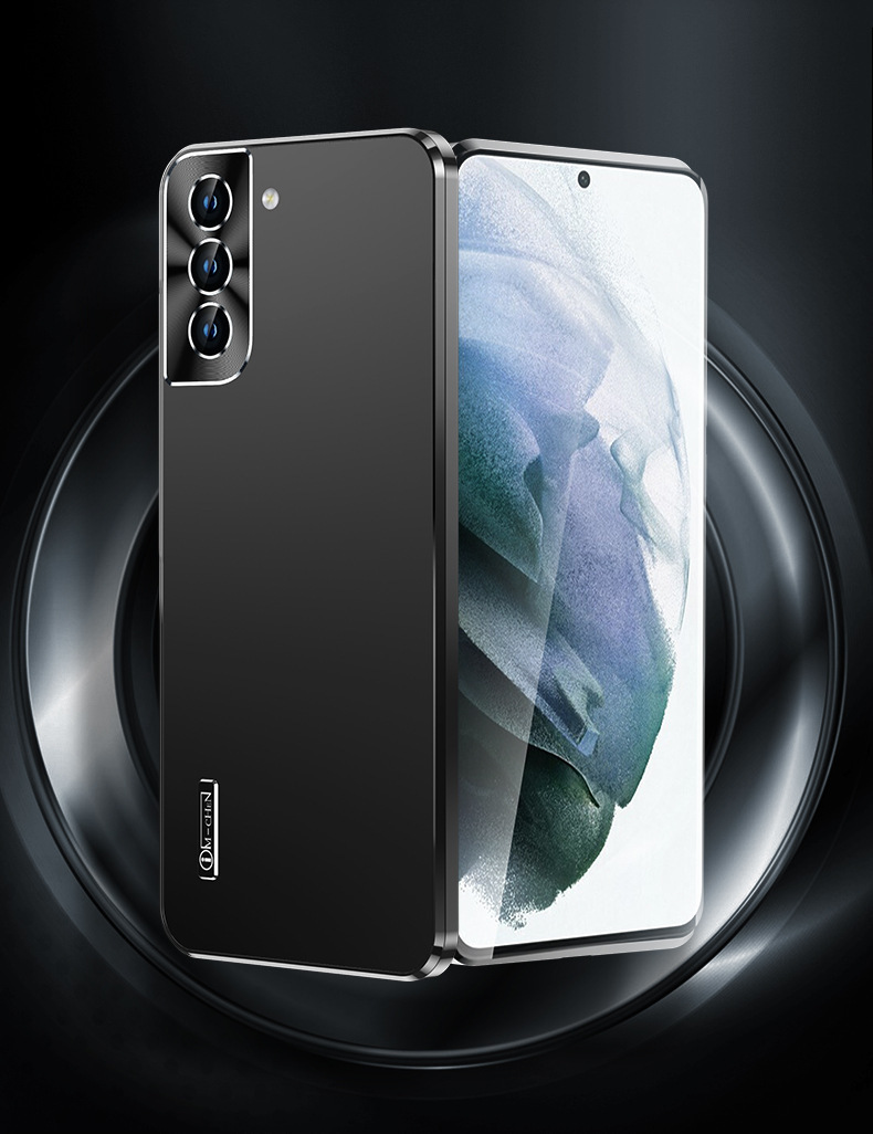 Compatible with Samsung S24 Ultra/25 phone case, metal magnetic, 23/22 Plus full-coverage drop-proof protective case armor
