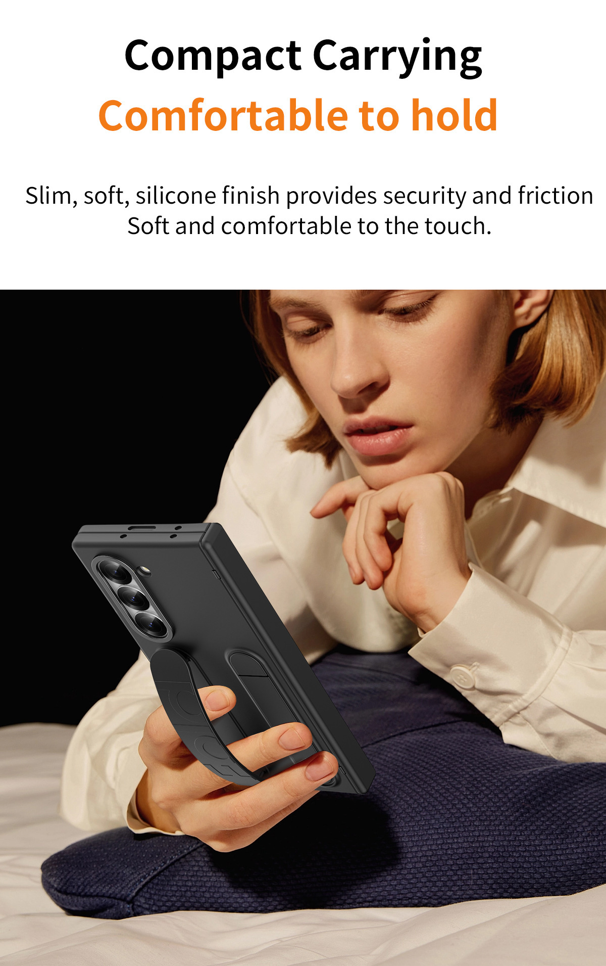 Compatible with Samsung ZFold 8/7/6 phone cases, TriFold wrist strap holders, 5/4 hinges, pen slot cases, protective cases.