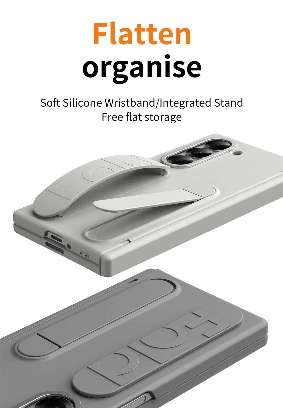 Compatible with Samsung ZFold 8/7/6 phone cases, TriFold wrist strap holders, 5/4 hinges, pen slot cases, protective cases.