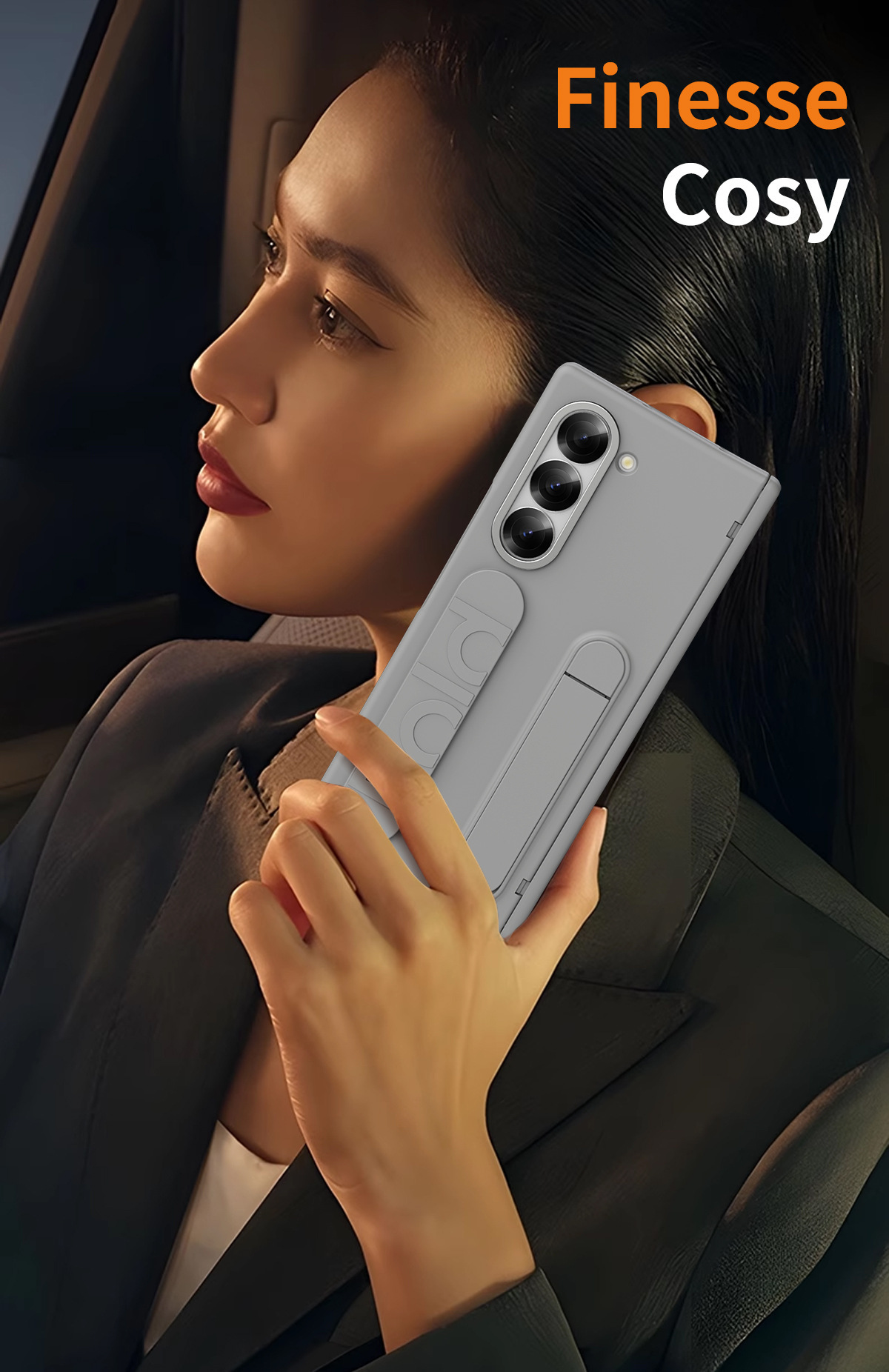 Compatible with Samsung ZFold 8/7/6 phone cases, TriFold wrist strap holders, 5/4 hinges, pen slot cases, protective cases.