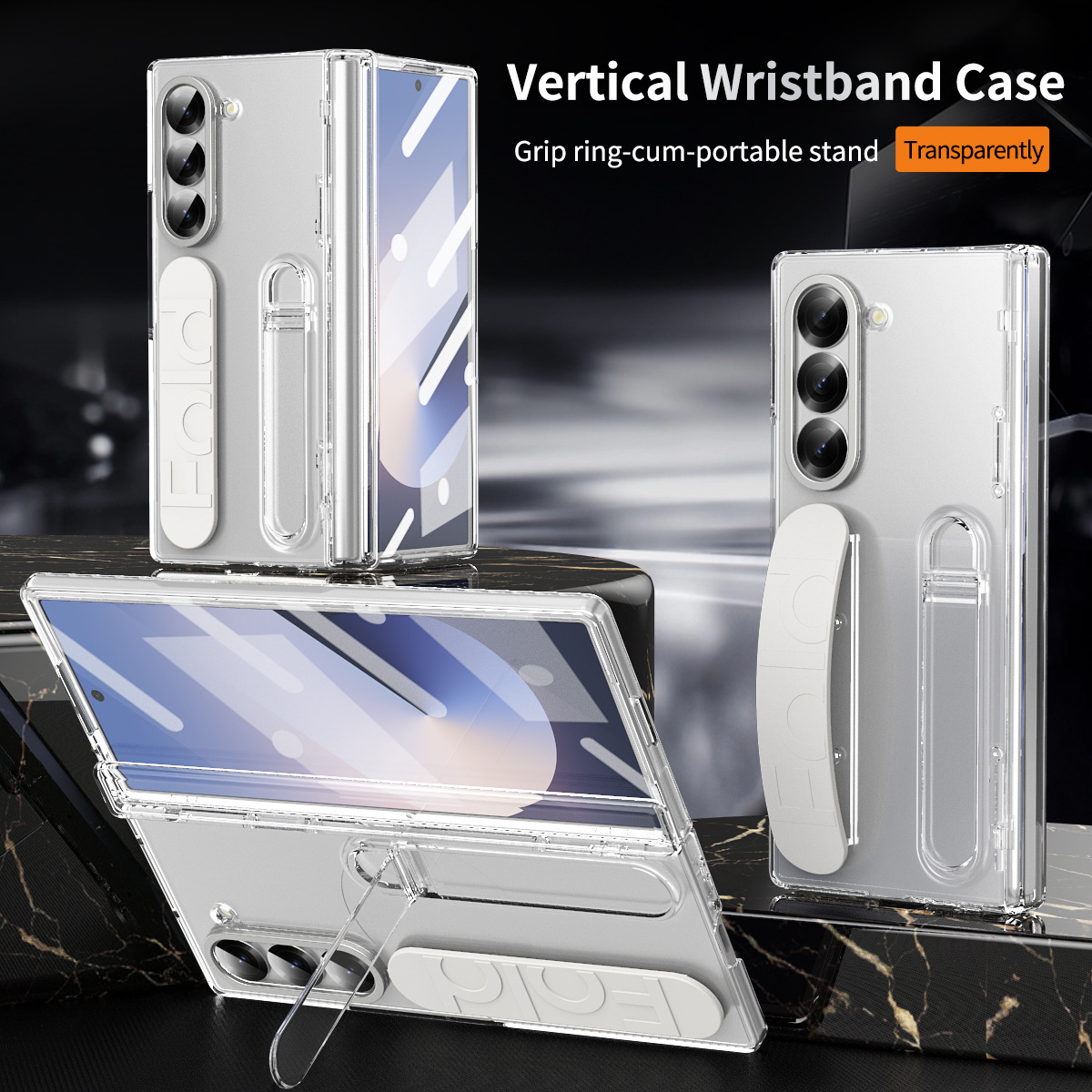 Compatible with Samsung ZFold 8/7/6 phone cases, TriFold wrist strap holders, 5/4 hinges, pen slot cases, protective cases.