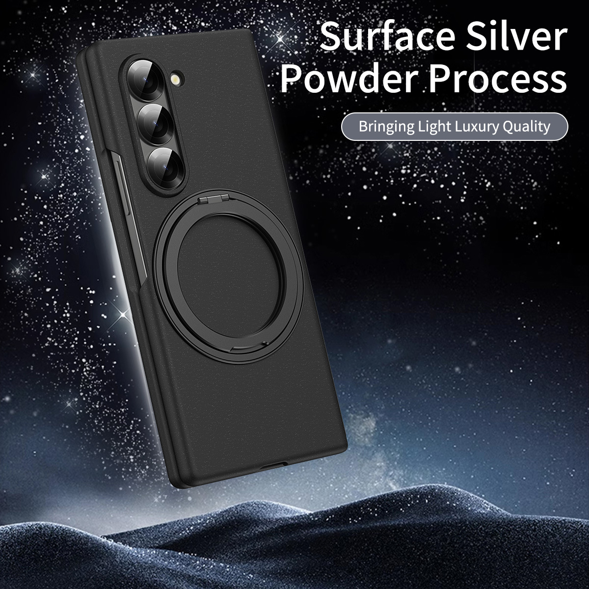 Compatible with Samsung Z Fold8/7/6 phone case W25 magnetic wireless charging rotating stand 5/4 case film protective case