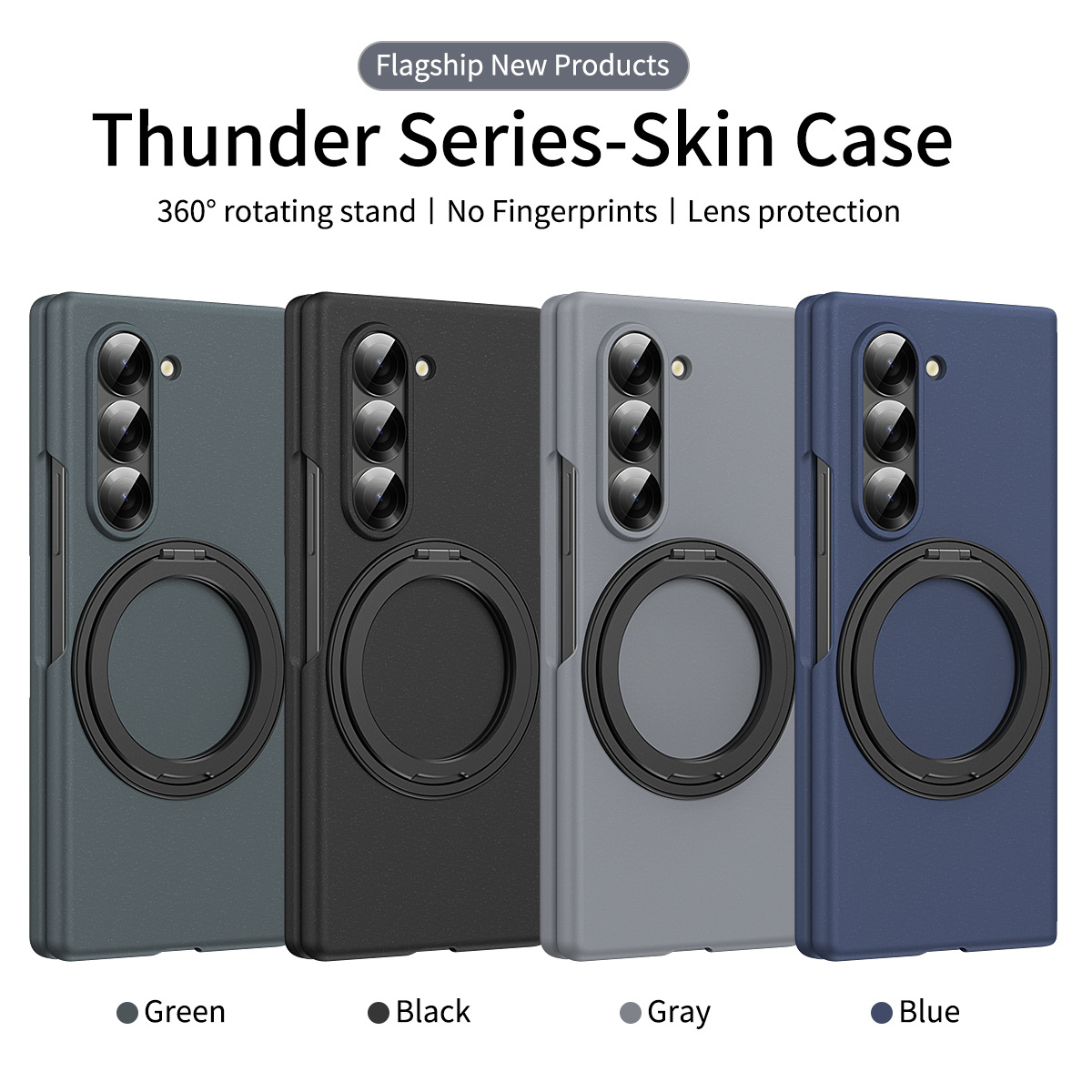 Compatible with Samsung Z Fold8/7/6 phone case W25 magnetic wireless charging rotating stand 5/4 case film protective case